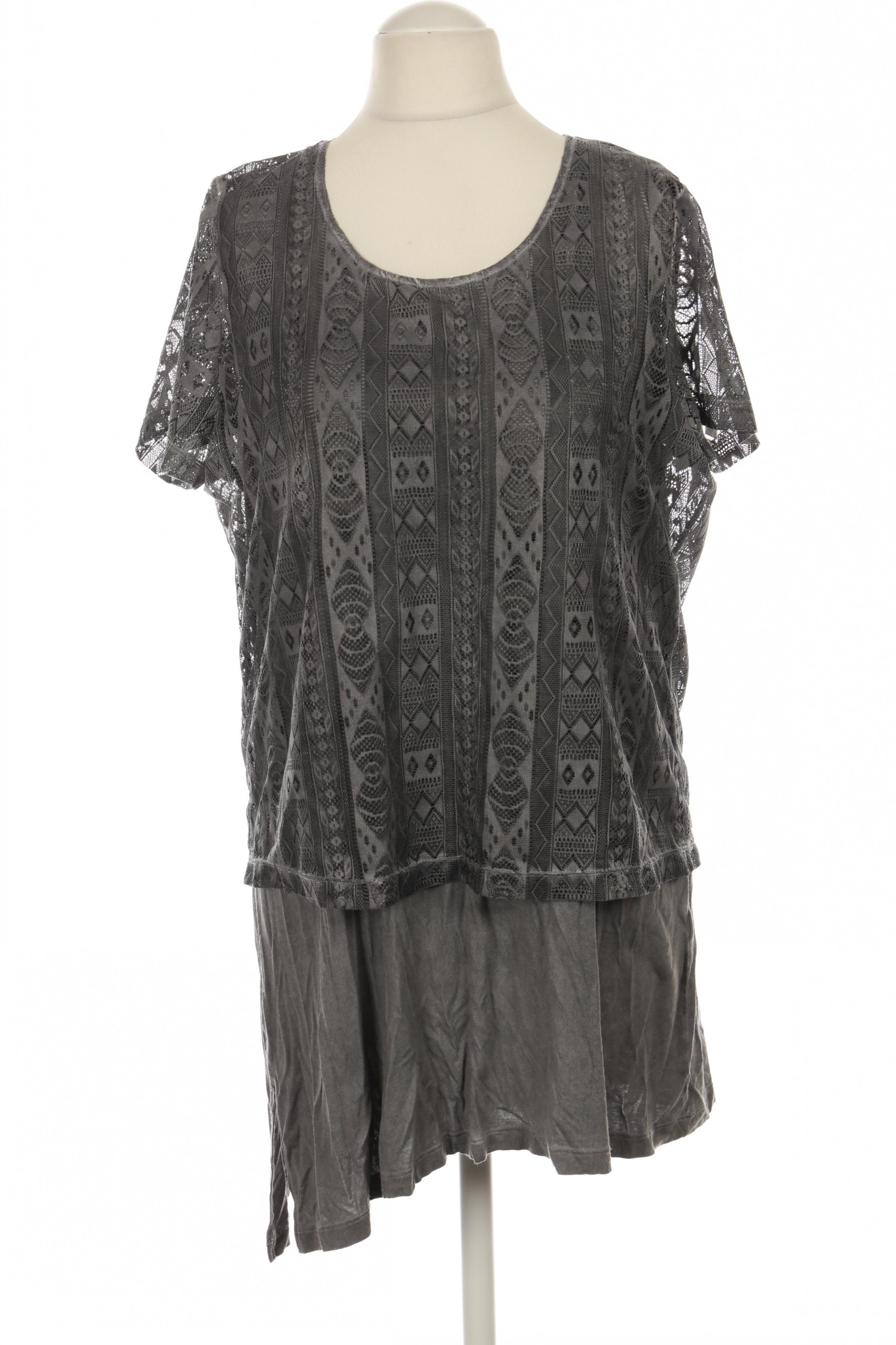 

Ulla Popken Damen Bluse, grau, Gr. 42