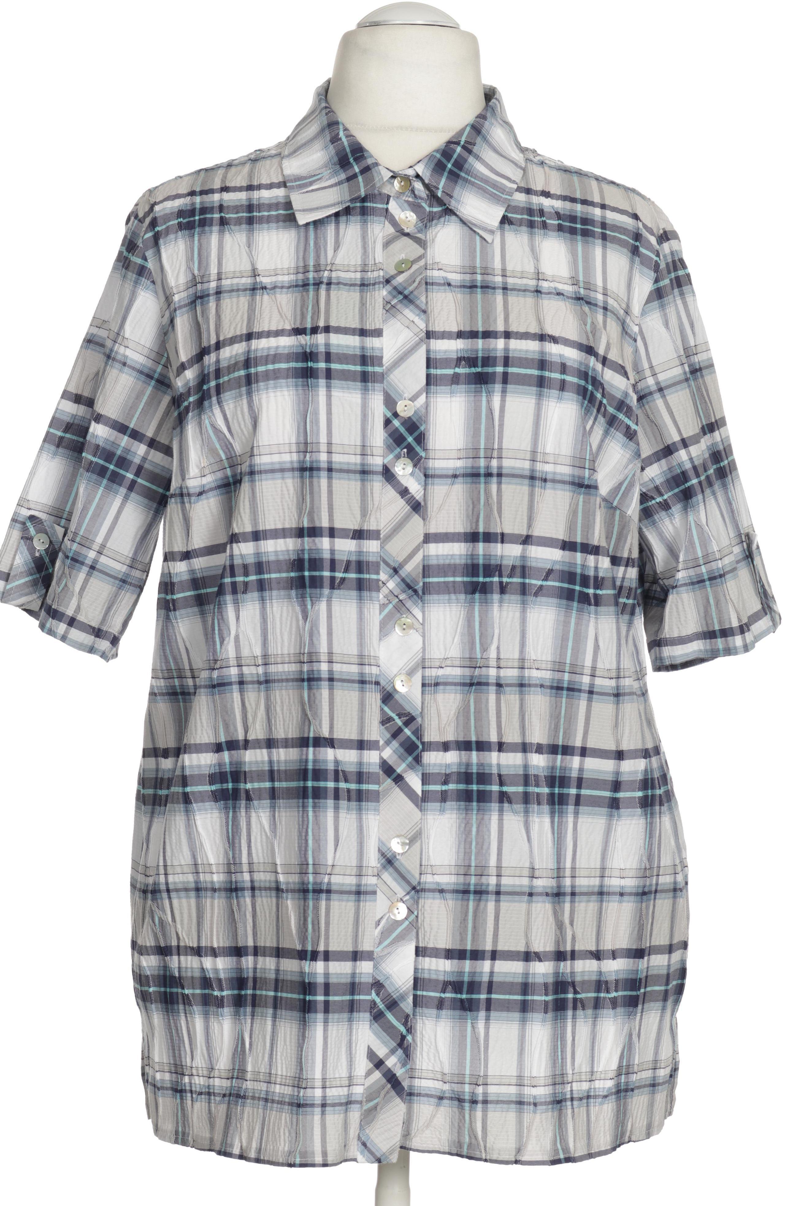 

Ulla Popken Damen Bluse, blau, Gr. 46