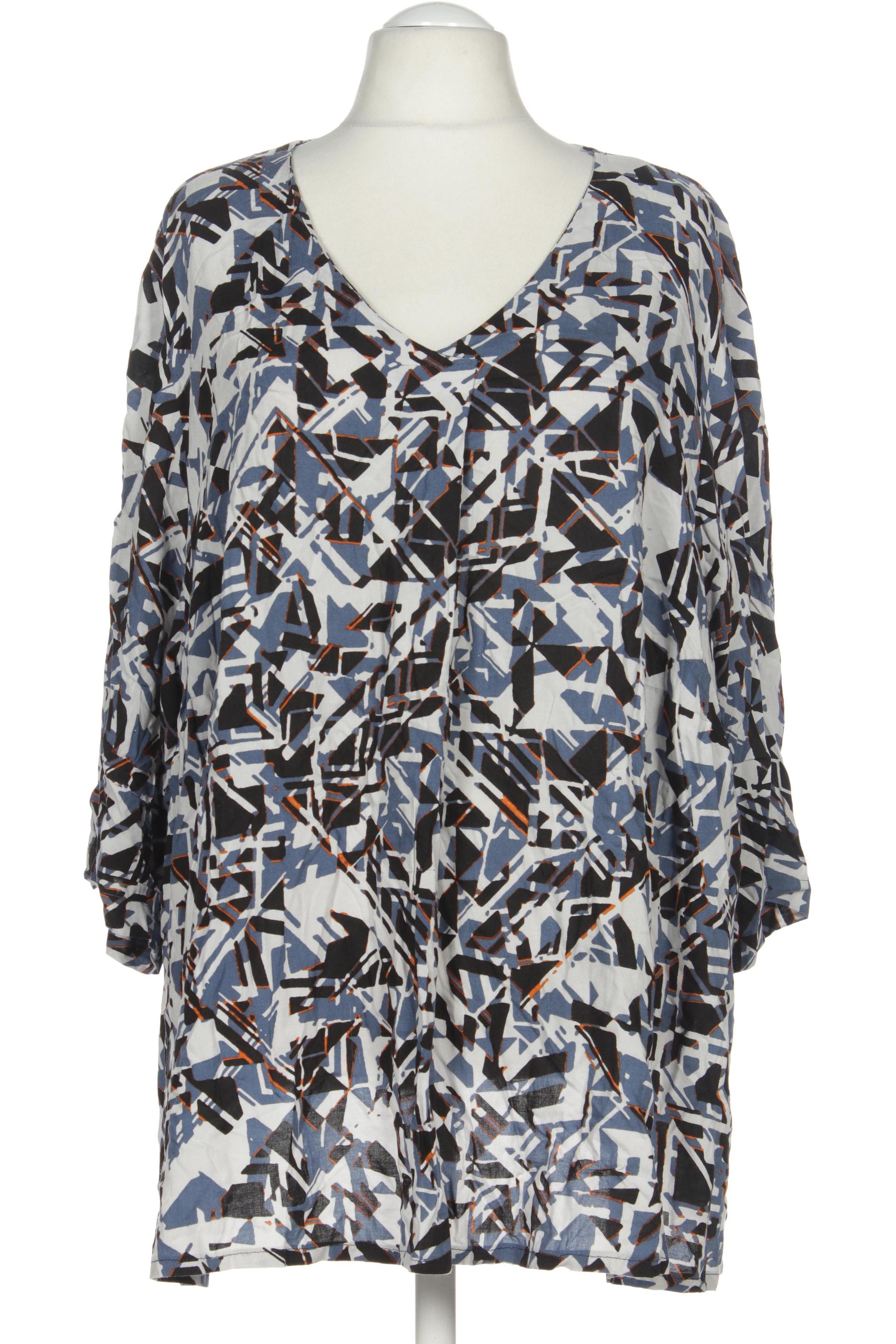 

Ulla Popken Damen Bluse, blau, Gr. 58