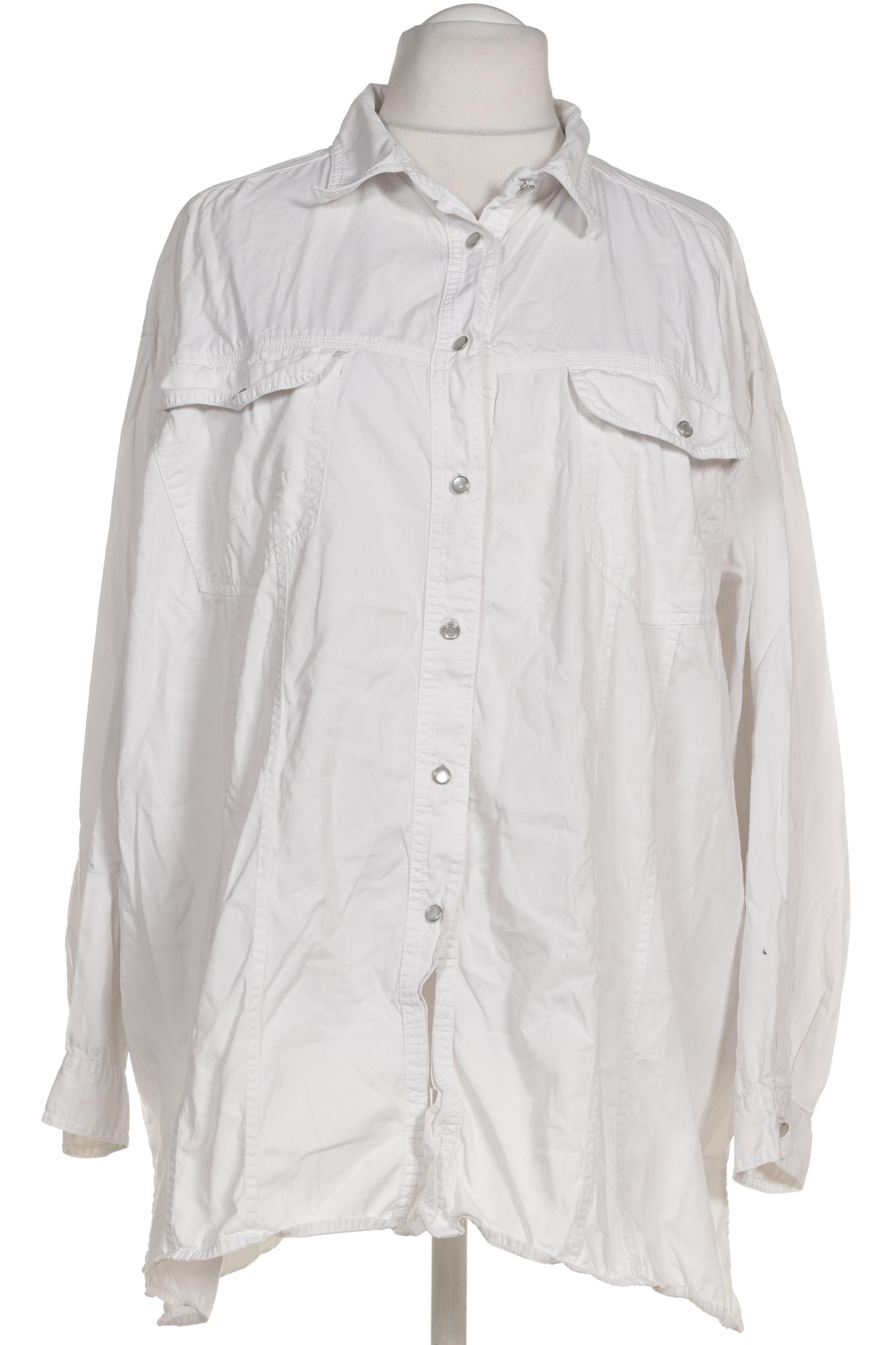 

Ulla Popken Damen Bluse, weiß, Gr. 28