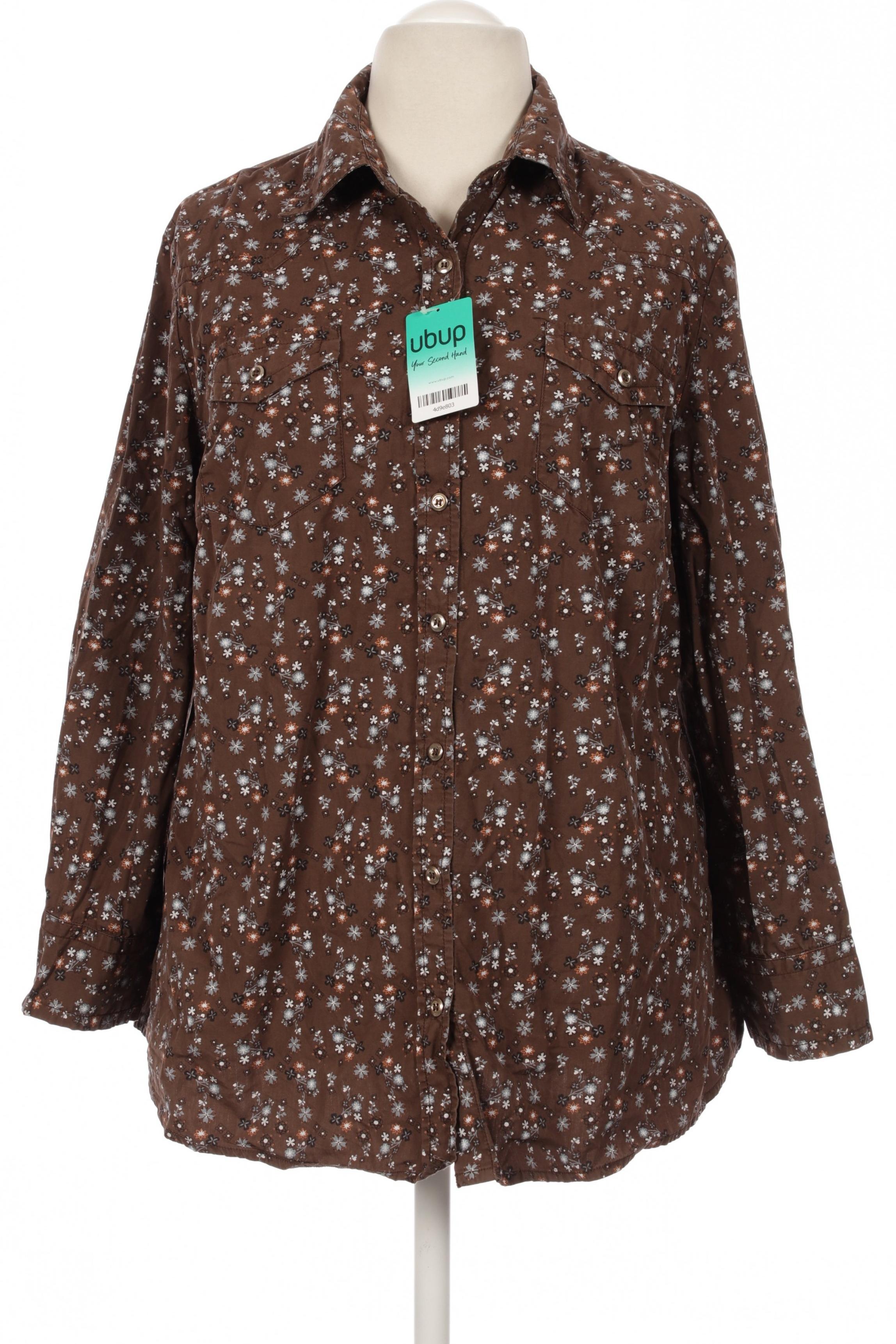 

Ulla Popken Damen Bluse, braun, Gr. 50