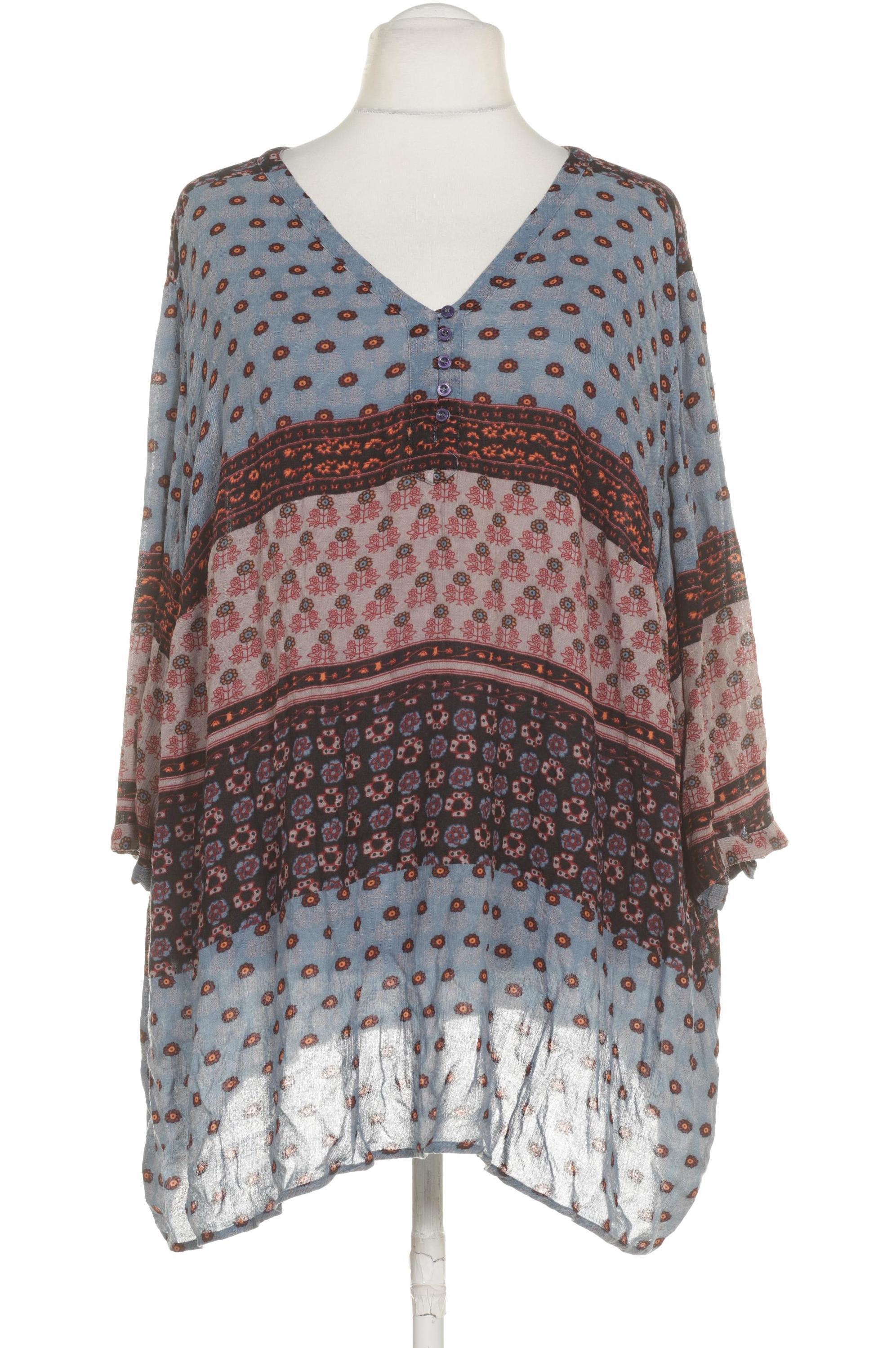 

Ulla Popken Damen Bluse, blau, Gr. 54