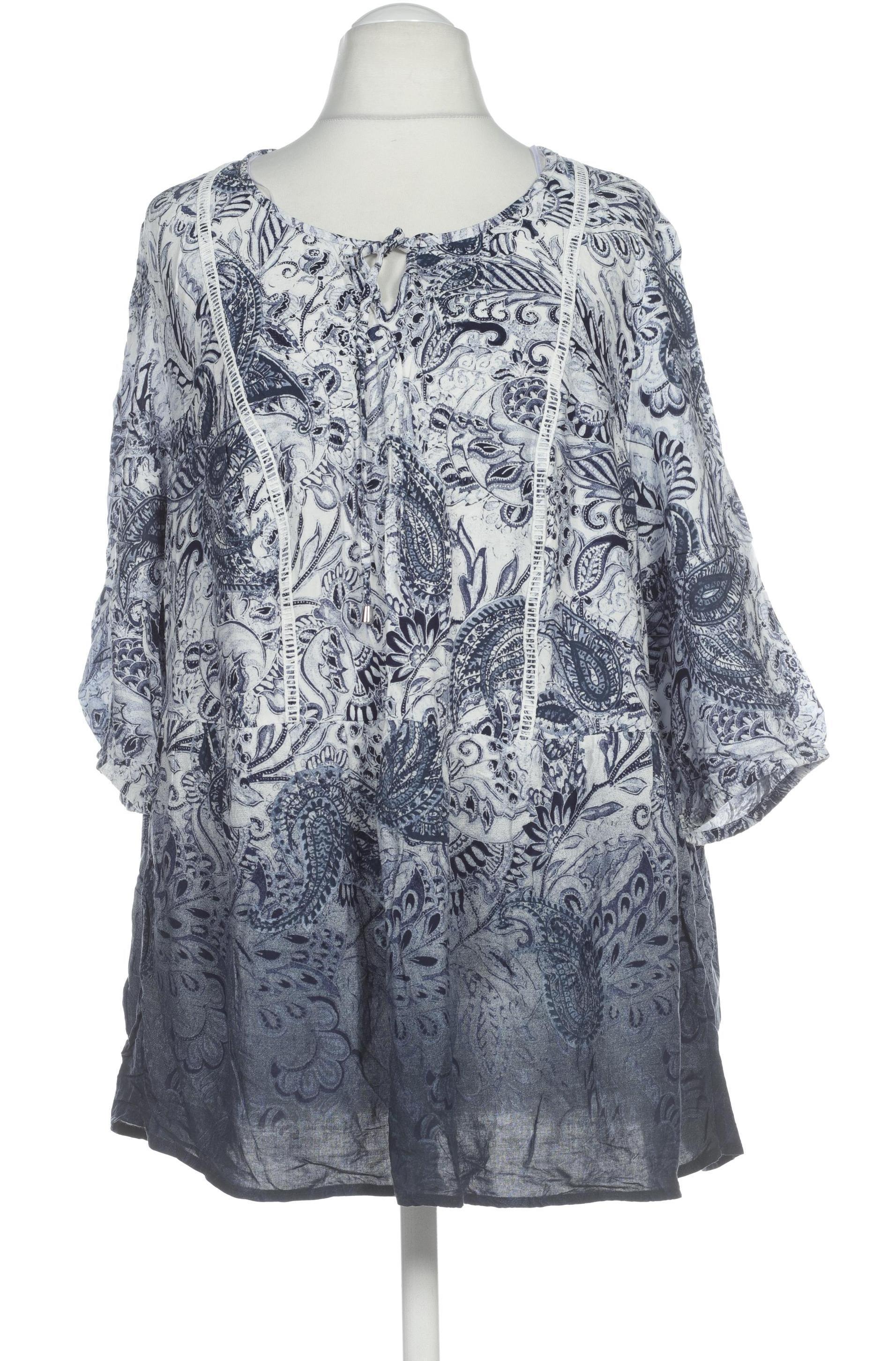 

Ulla Popken Damen Bluse, blau, Gr. 54