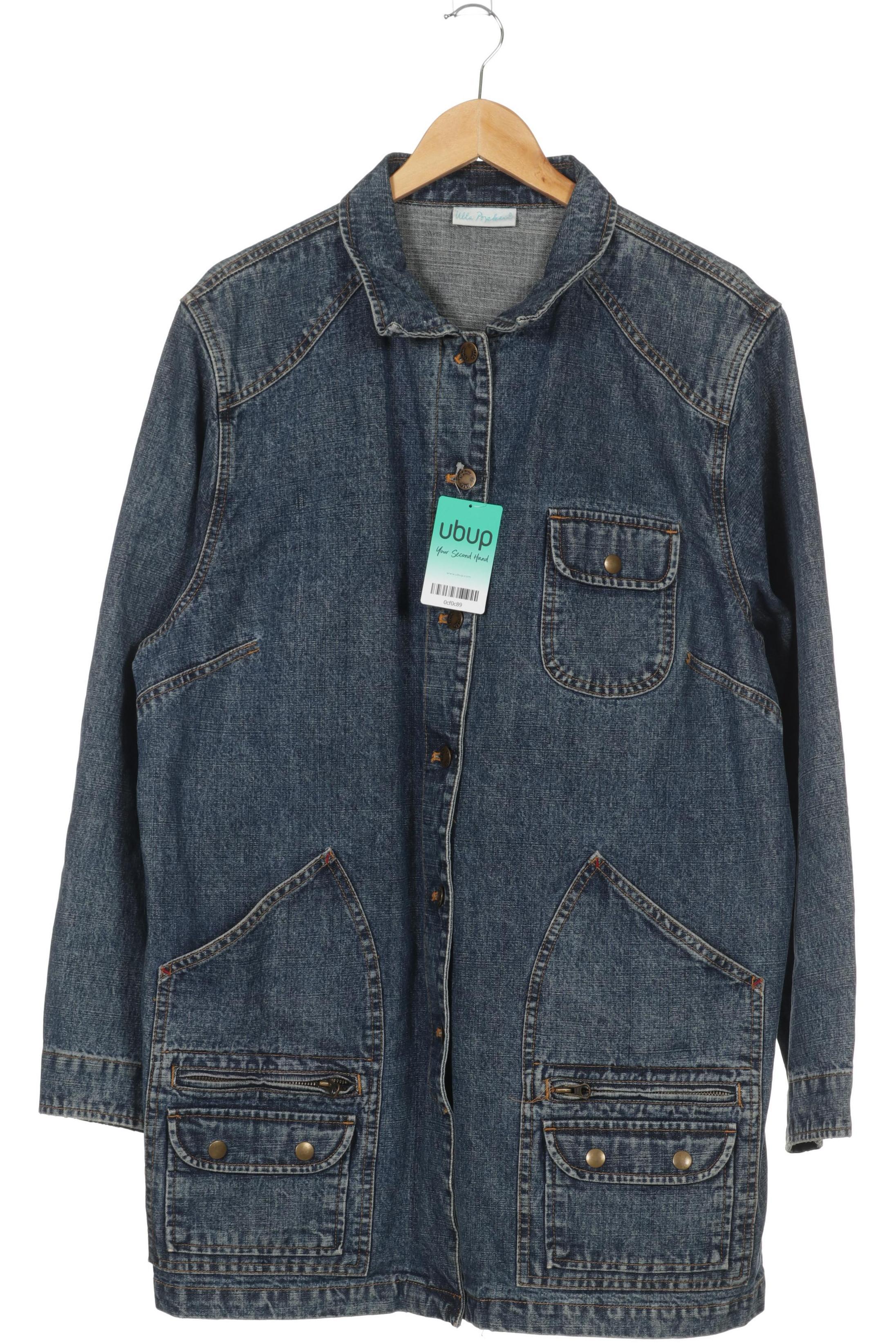 

Ulla Popken Damen Jacke, blau, Gr. 46