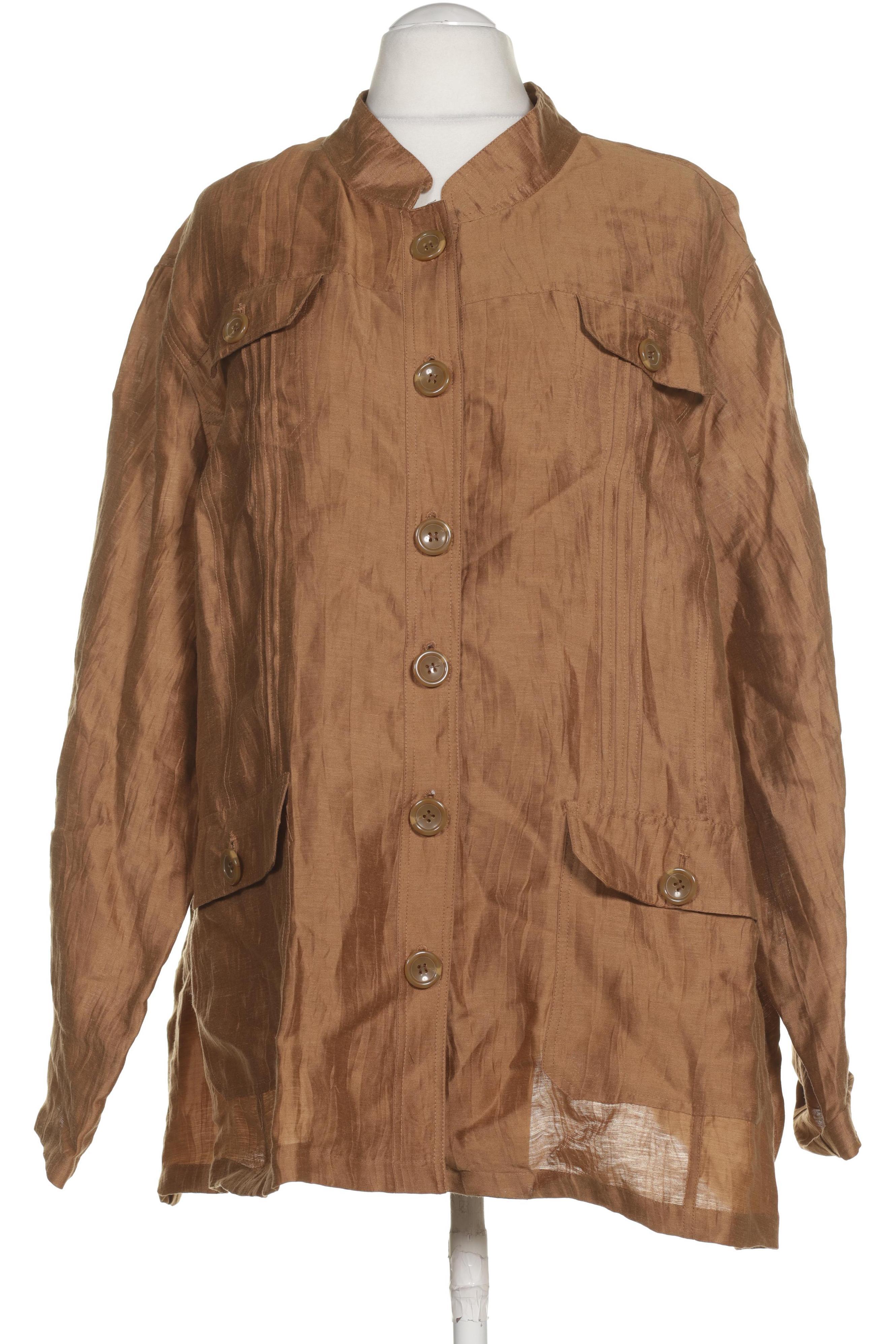 

Ulla Popken Damen Jacke, braun, Gr. 58