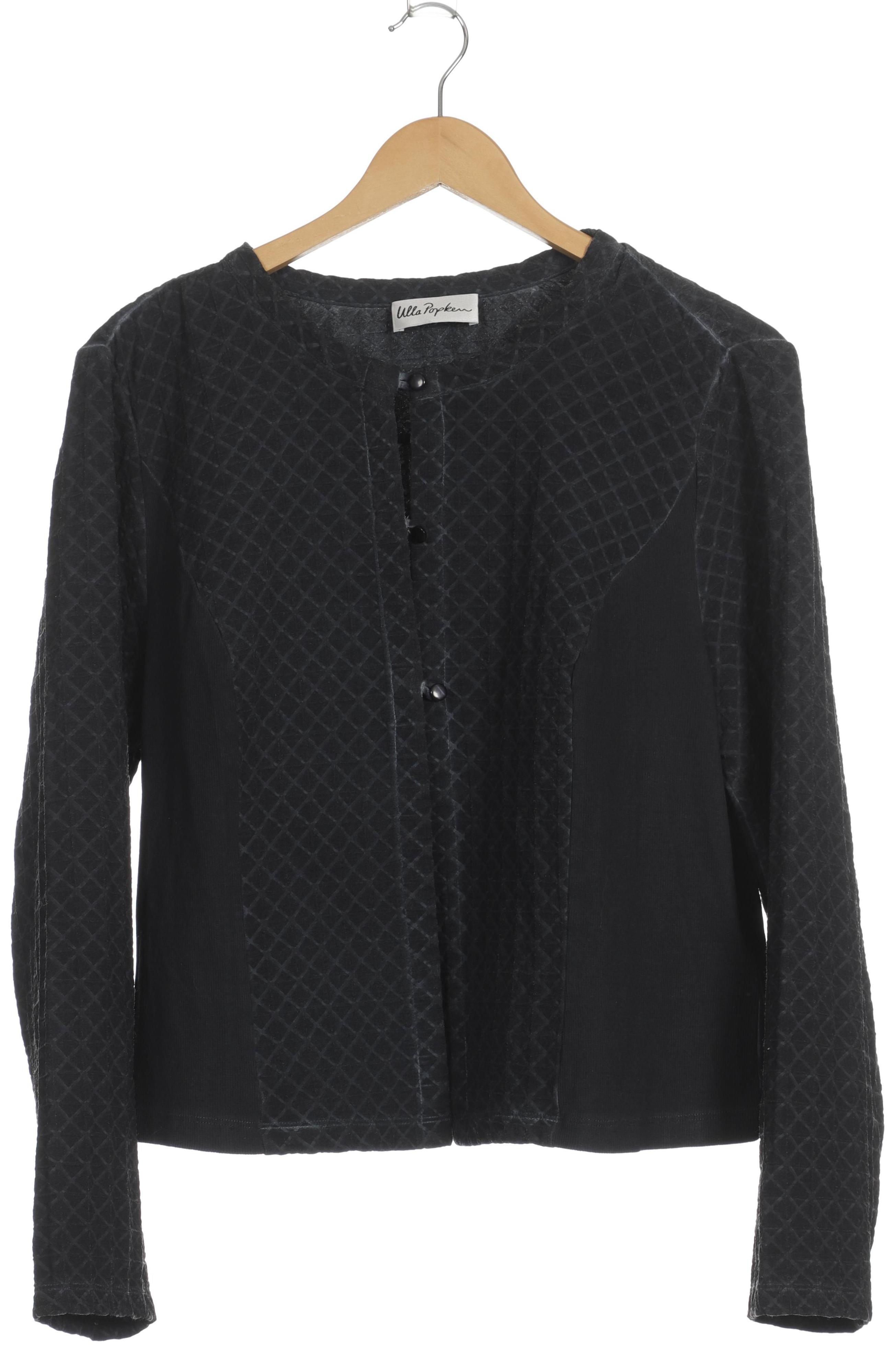 

Ulla Popken Damen Strickjacke, grau, Gr. 42