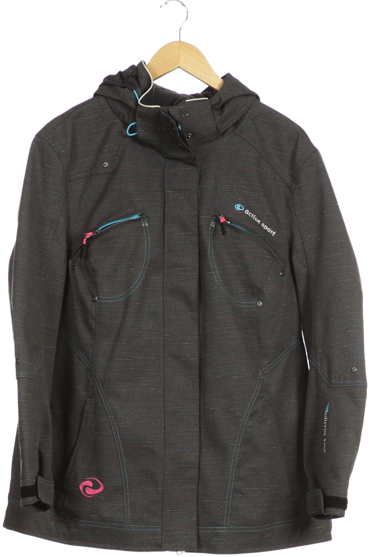 

Ulla Popken Damen Jacke, grau, Gr. 46