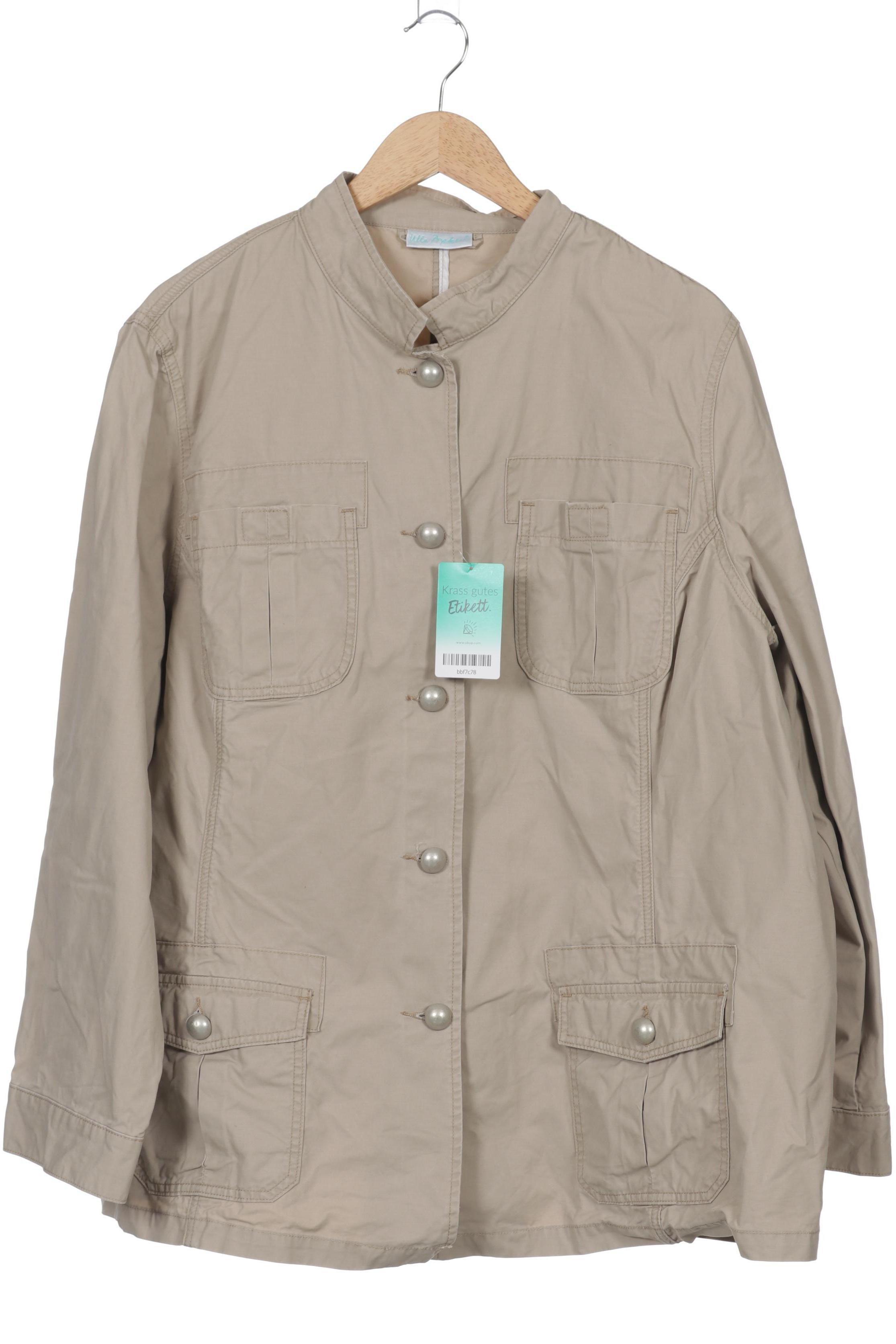 

Ulla Popken Damen Jacke, beige, Gr. 54