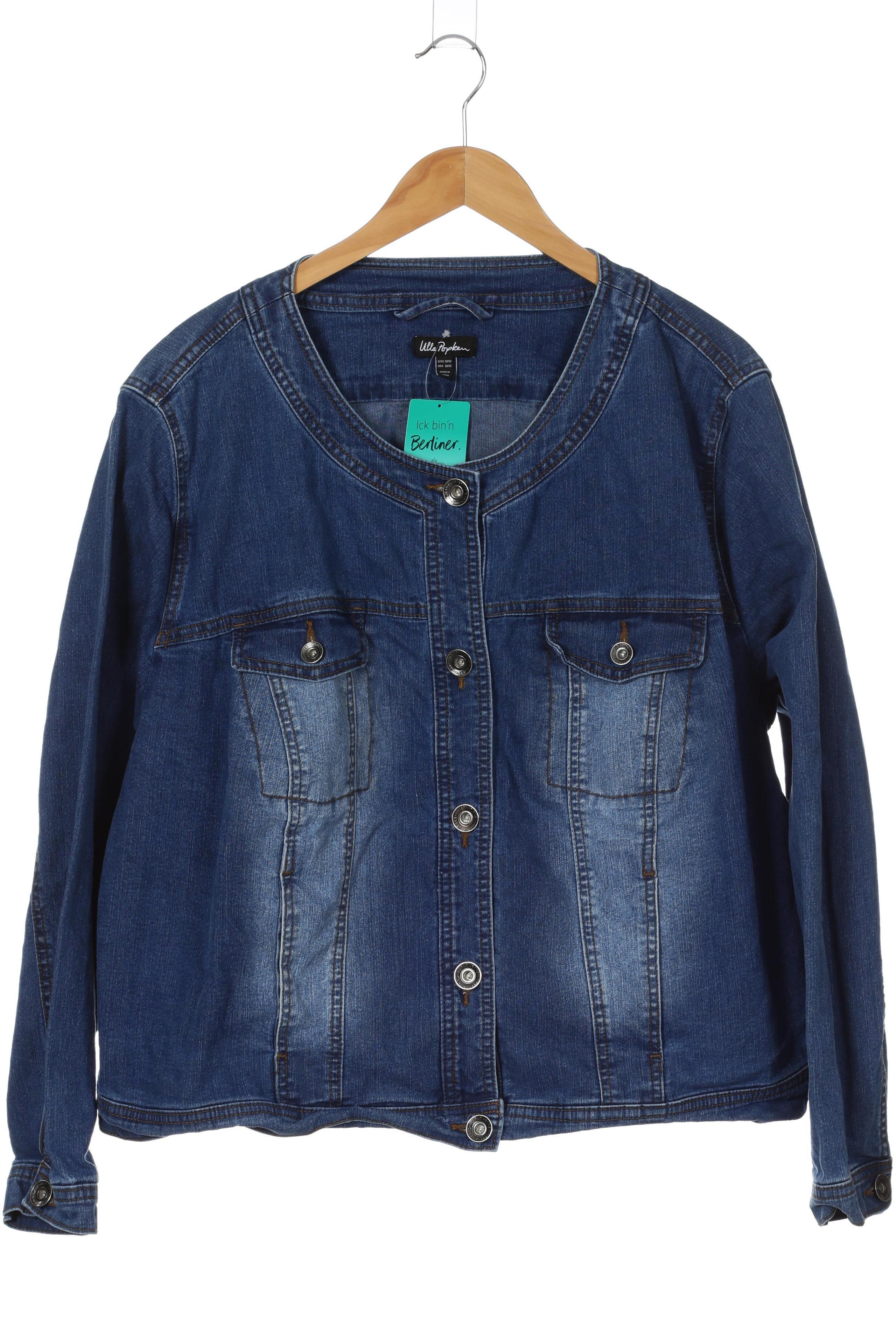 

Ulla Popken Damen Jacke, blau, Gr. 50