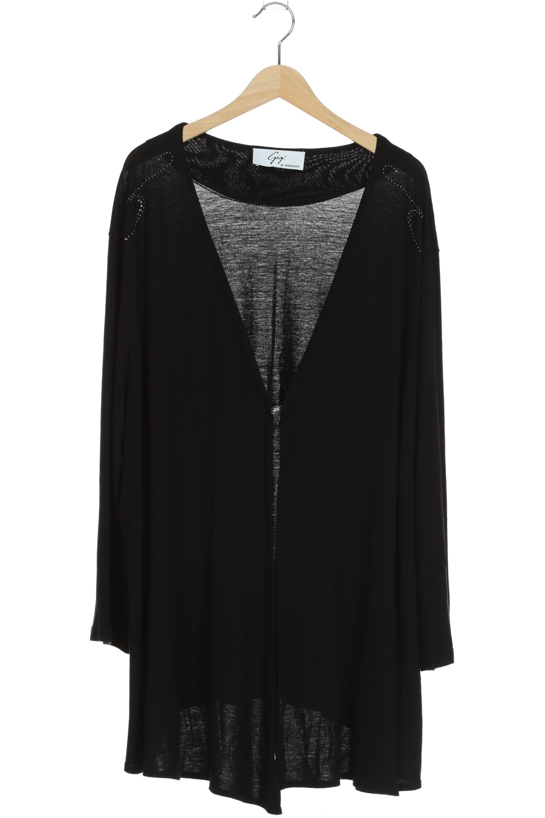 

Ulla Popken Damen Strickjacke, schwarz, Gr.