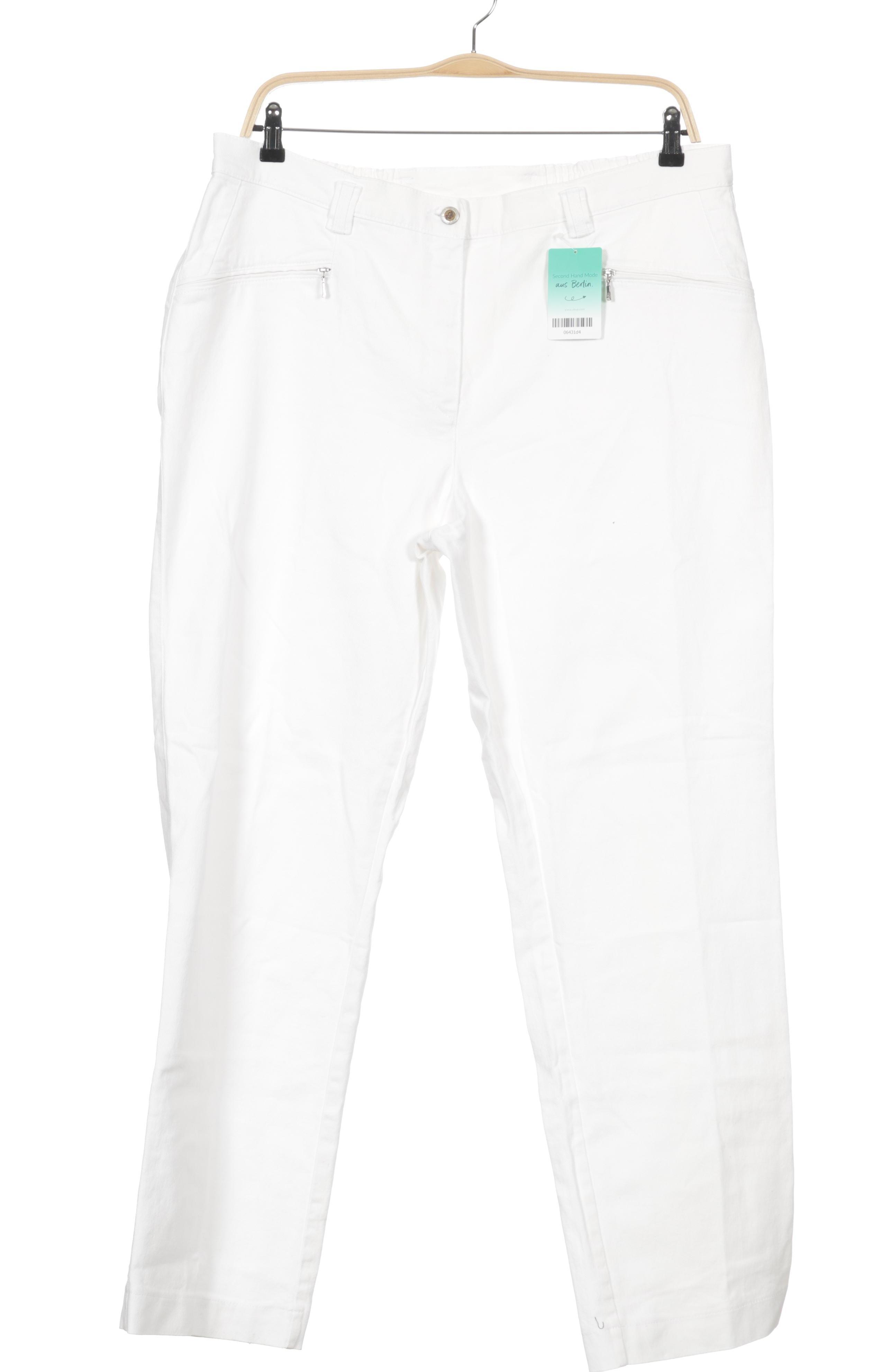 

Ulla Popken Damen Jeans, weiß, Gr. 50