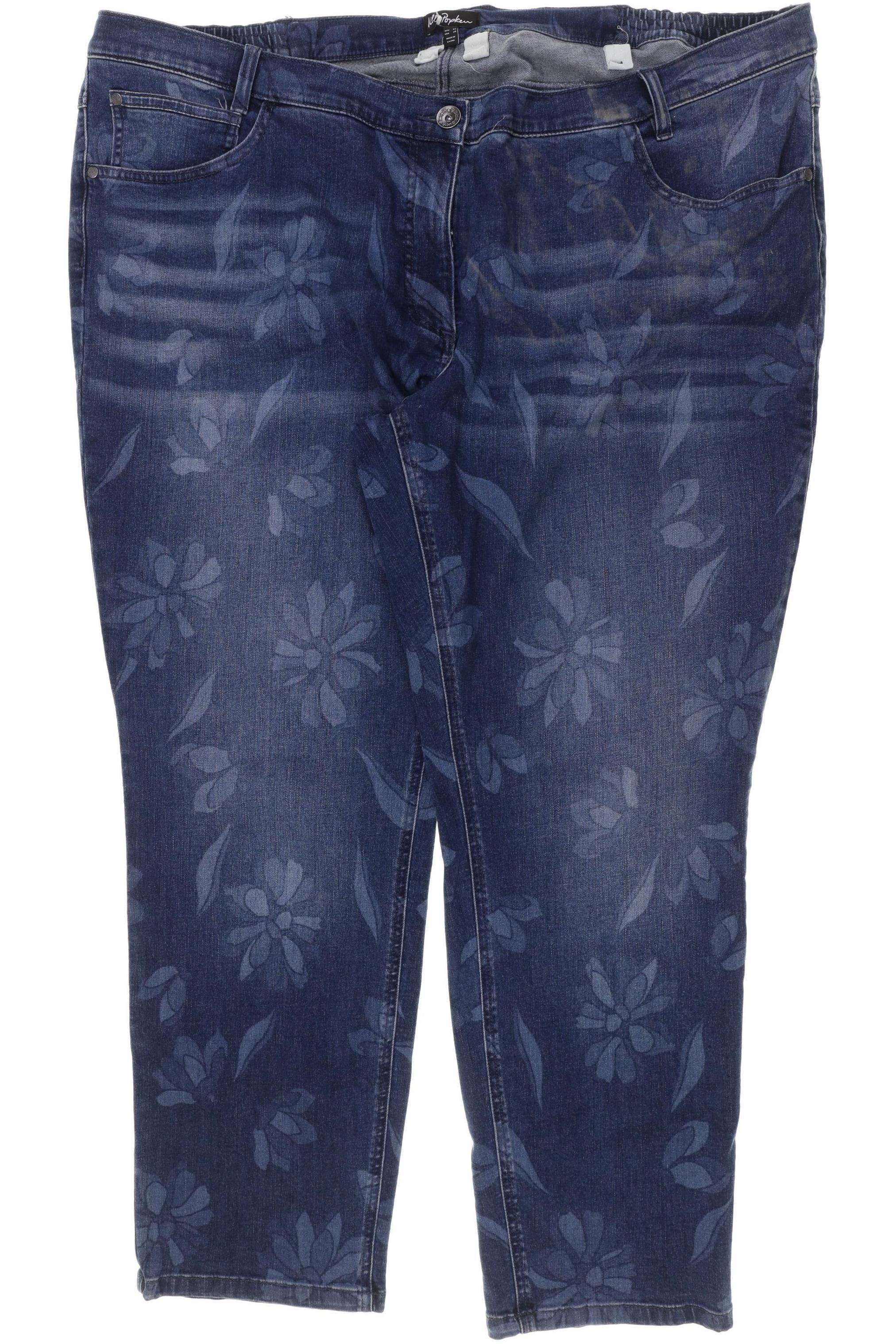 

Ulla Popken Damen Jeans, blau, Gr. 54