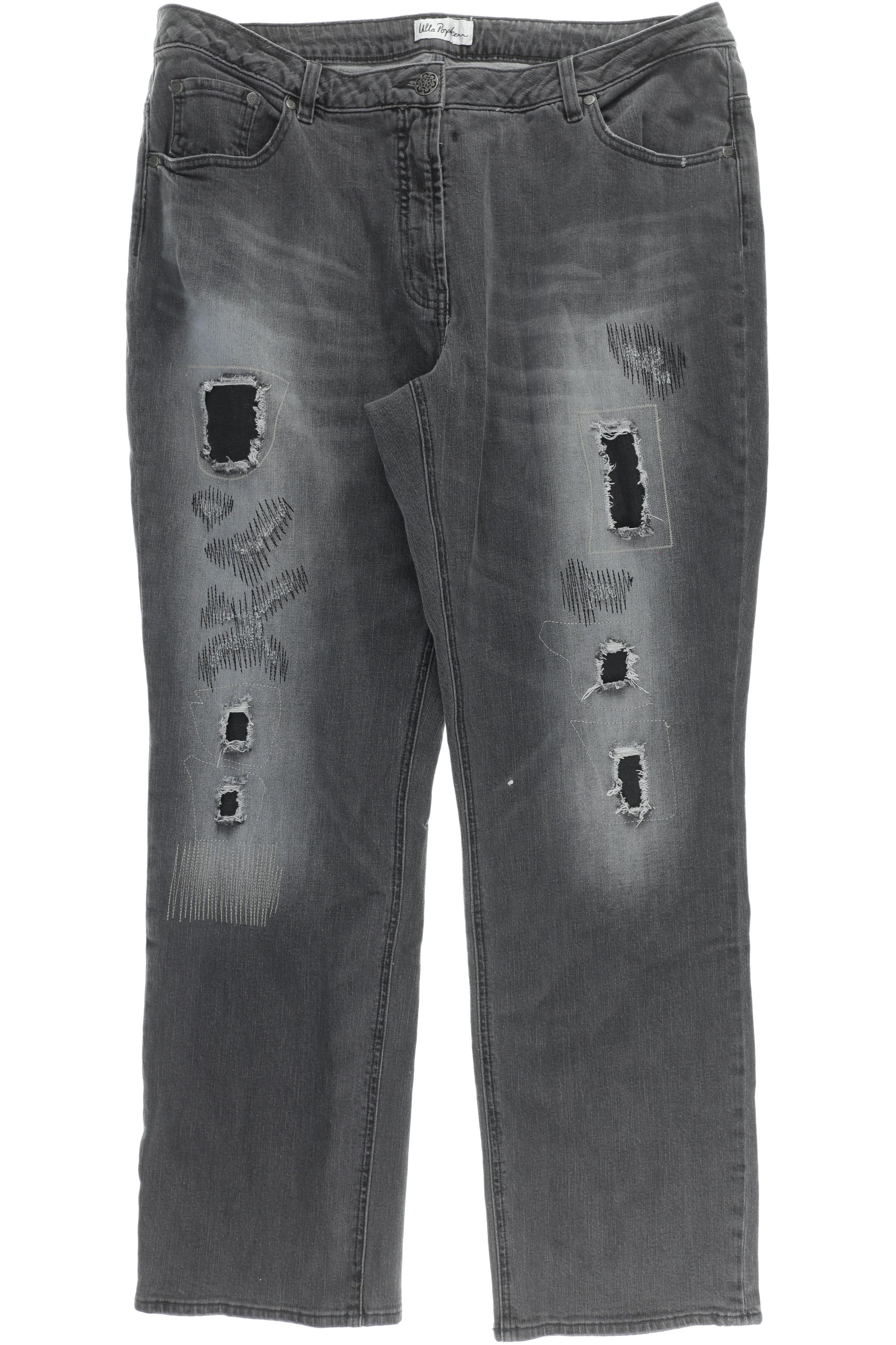 

Ulla Popken Damen Jeans, grau, Gr. 48