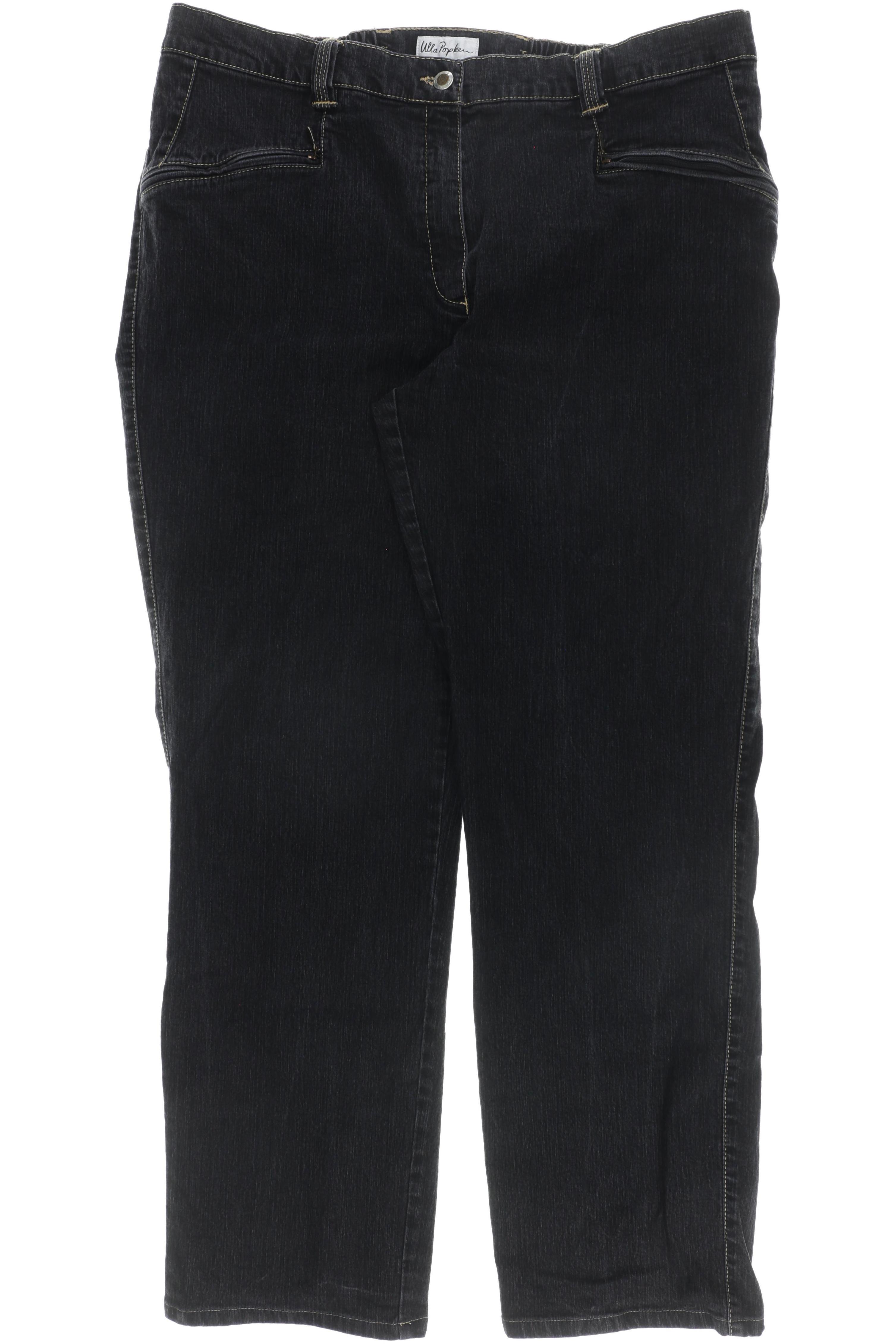 

Ulla Popken Damen Jeans, schwarz, Gr. 48