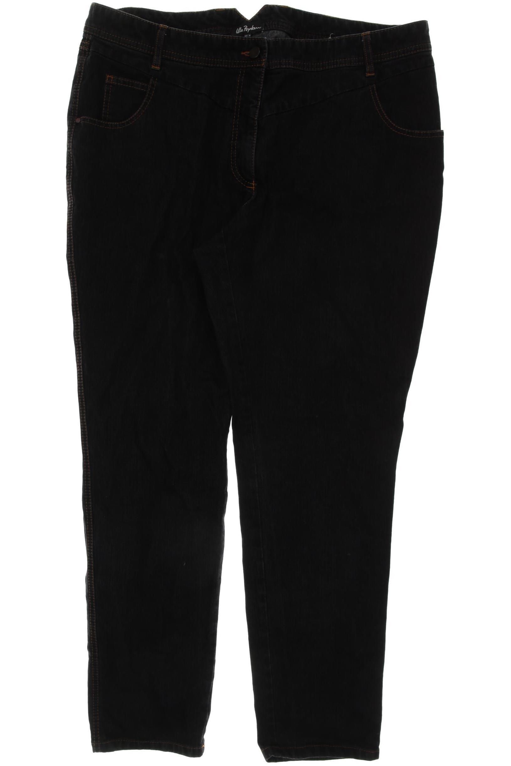 

Ulla Popken Damen Jeans, schwarz, Gr. 48