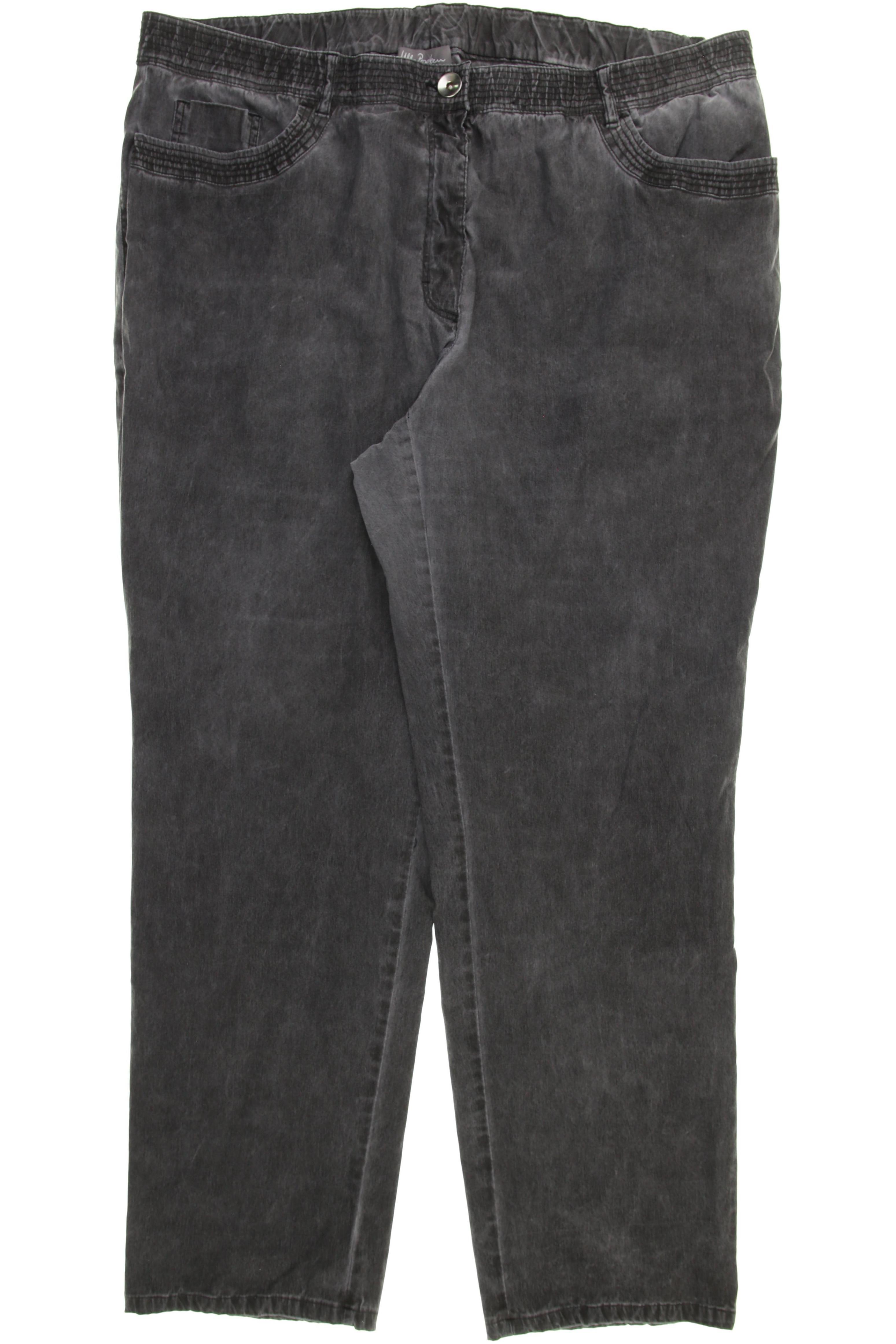 

Ulla Popken Damen Jeans, grau, Gr. 48