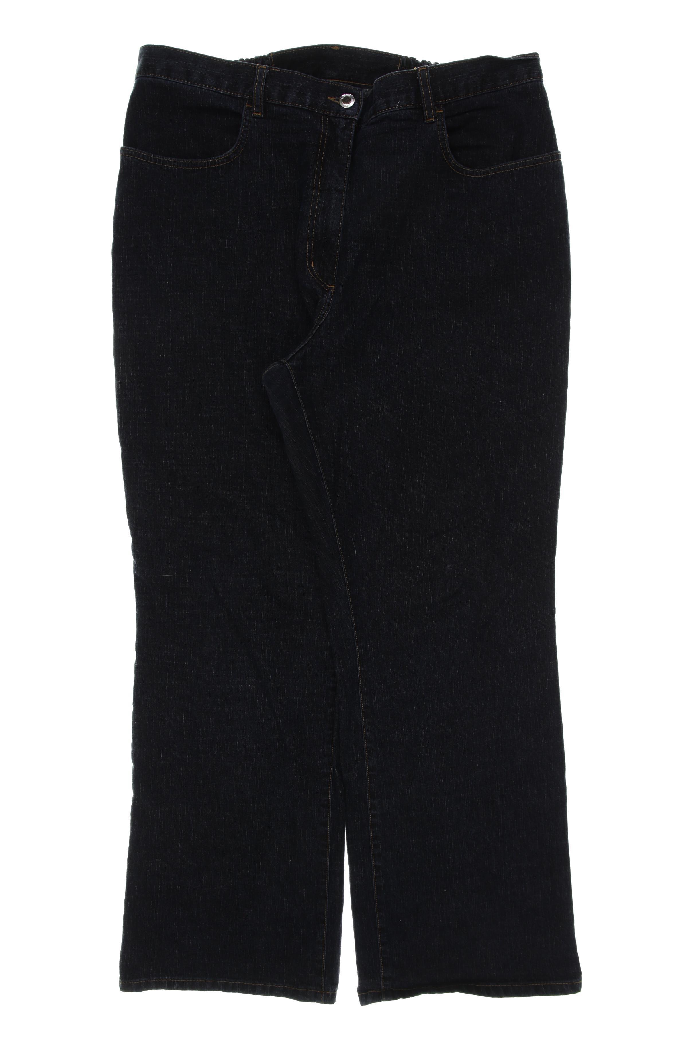 

Ulla Popken Damen Jeans, schwarz, Gr. 50