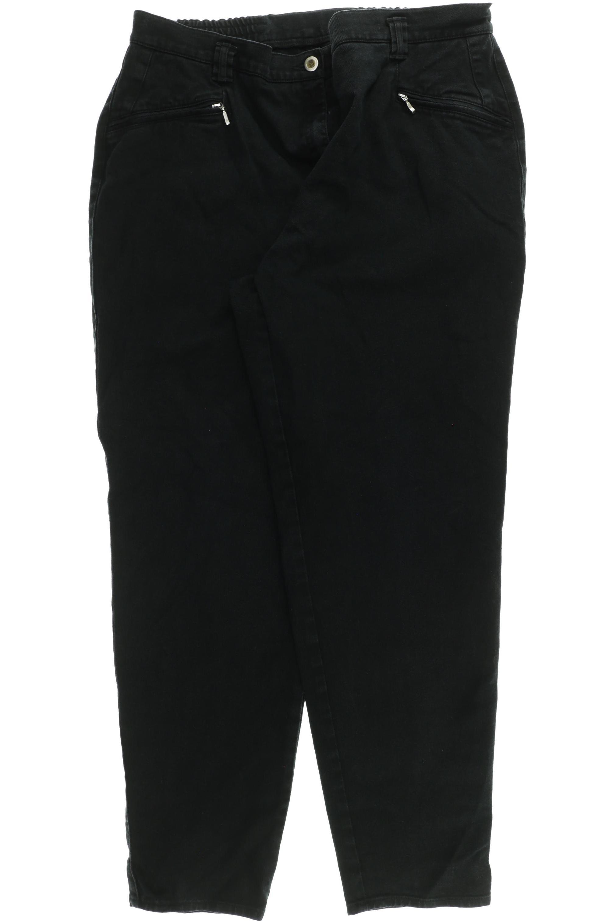 

Ulla Popken Damen Jeans, schwarz, Gr. 50