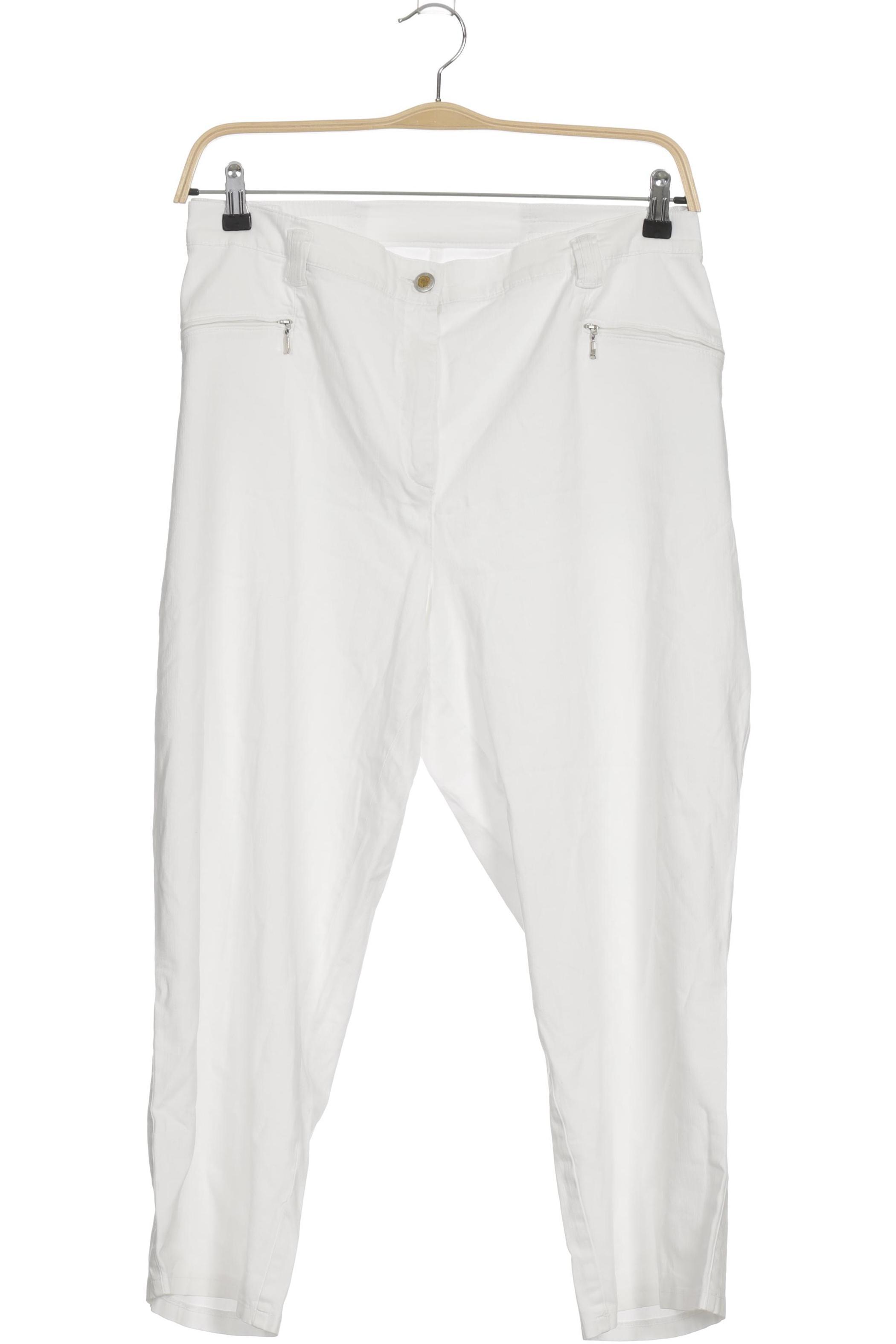 

Ulla Popken Damen Jeans, weiß, Gr. 54