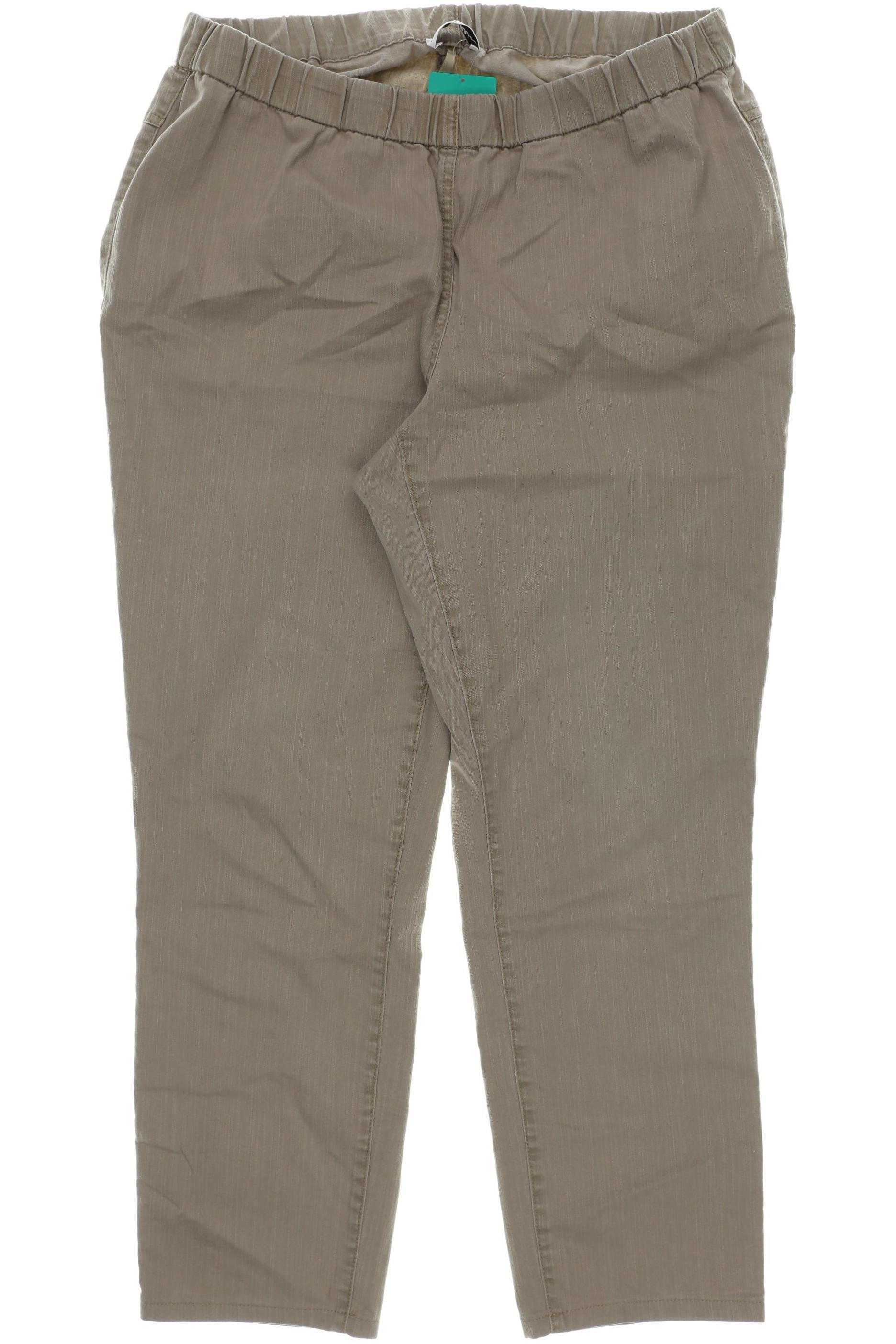 

Ulla Popken Damen Stoffhose, beige, Gr. 46