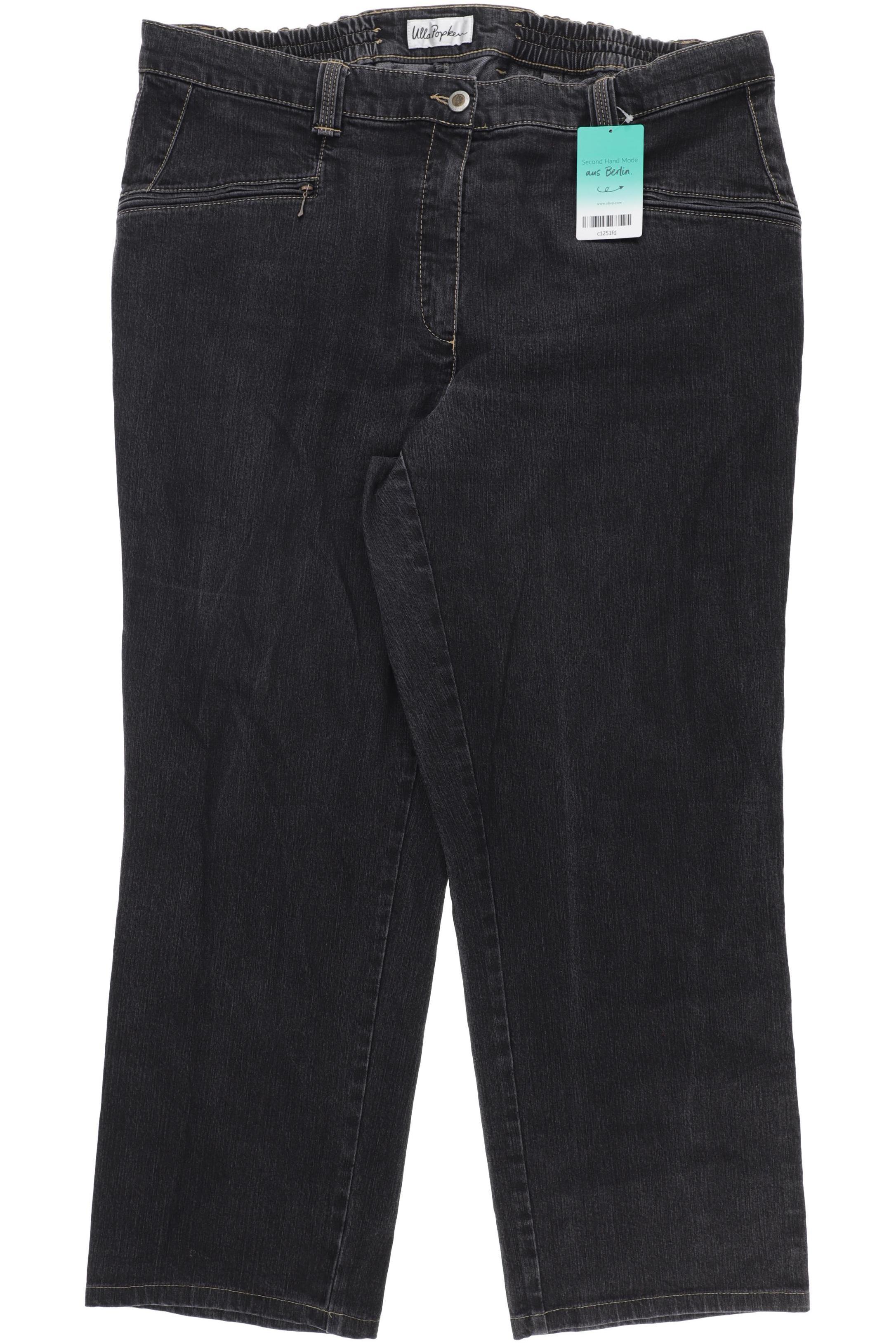 

Ulla Popken Damen Jeans, schwarz, Gr. 48