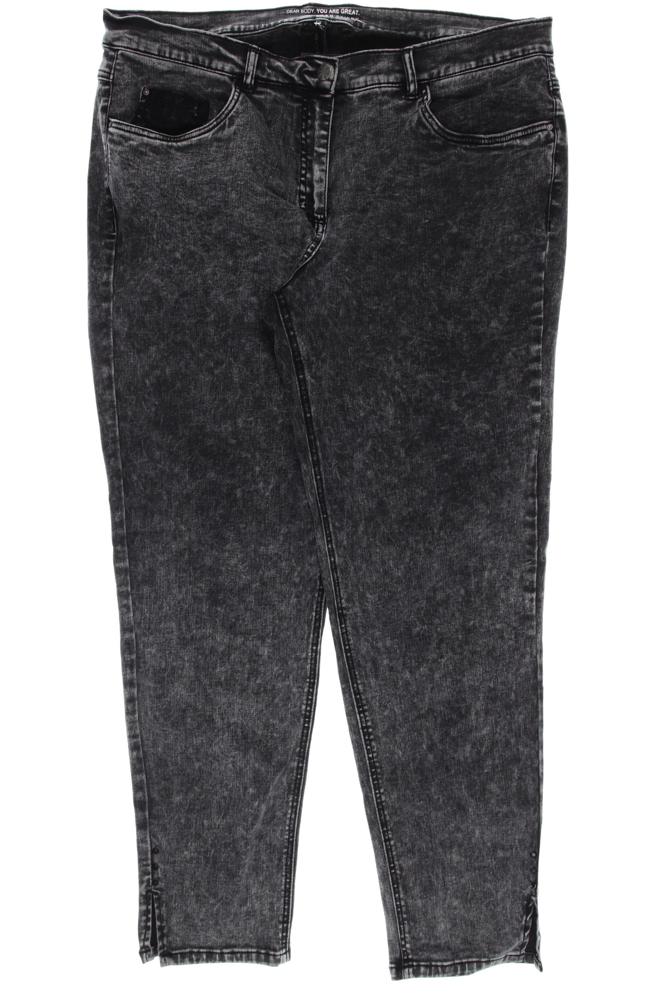 

Ulla Popken Damen Jeans, grau, Gr. 48