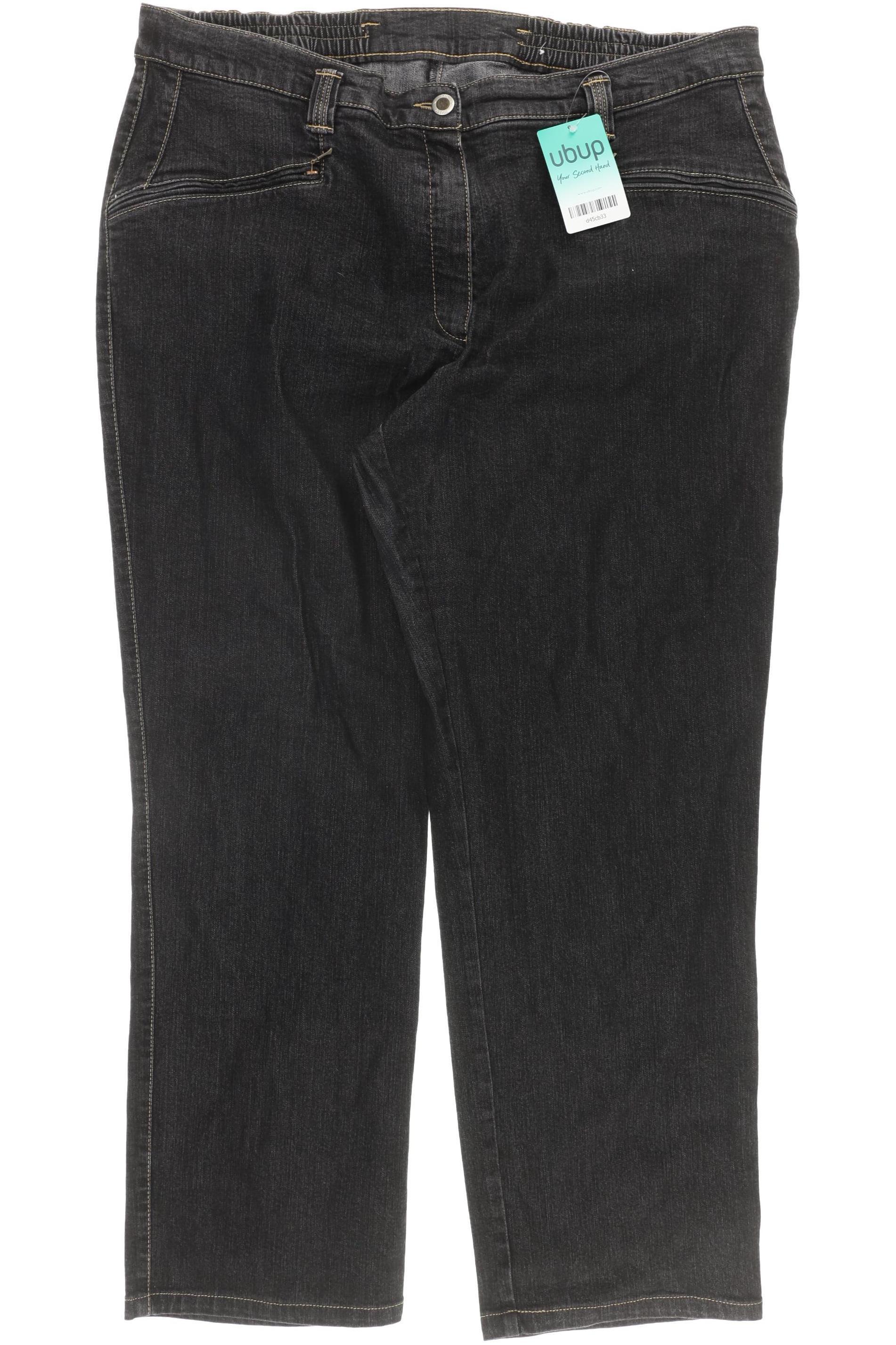 

Ulla Popken Damen Jeans, schwarz, Gr.
