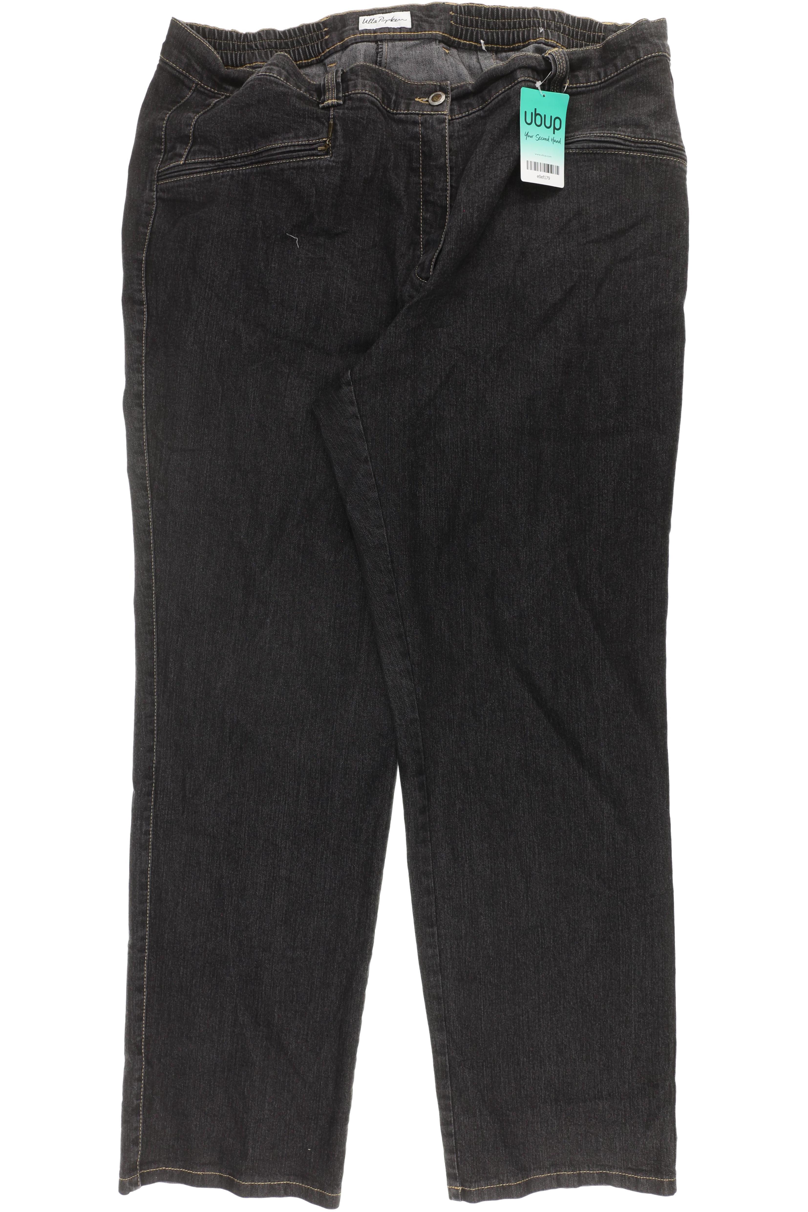 

Ulla Popken Damen Jeans, schwarz, Gr. 52