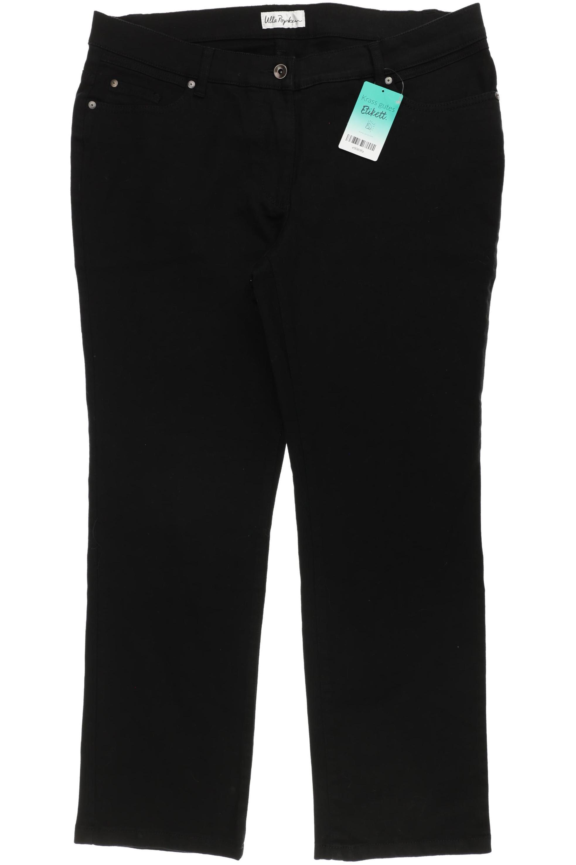 

Ulla Popken Damen Jeans, schwarz, Gr.