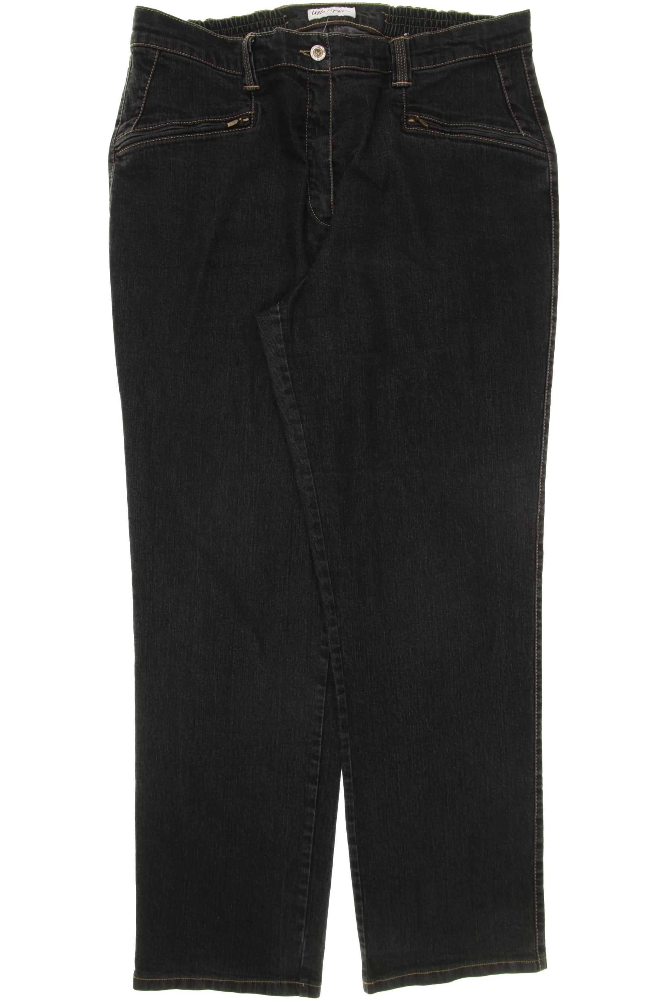 

Ulla Popken Damen Jeans, schwarz, Gr. 48