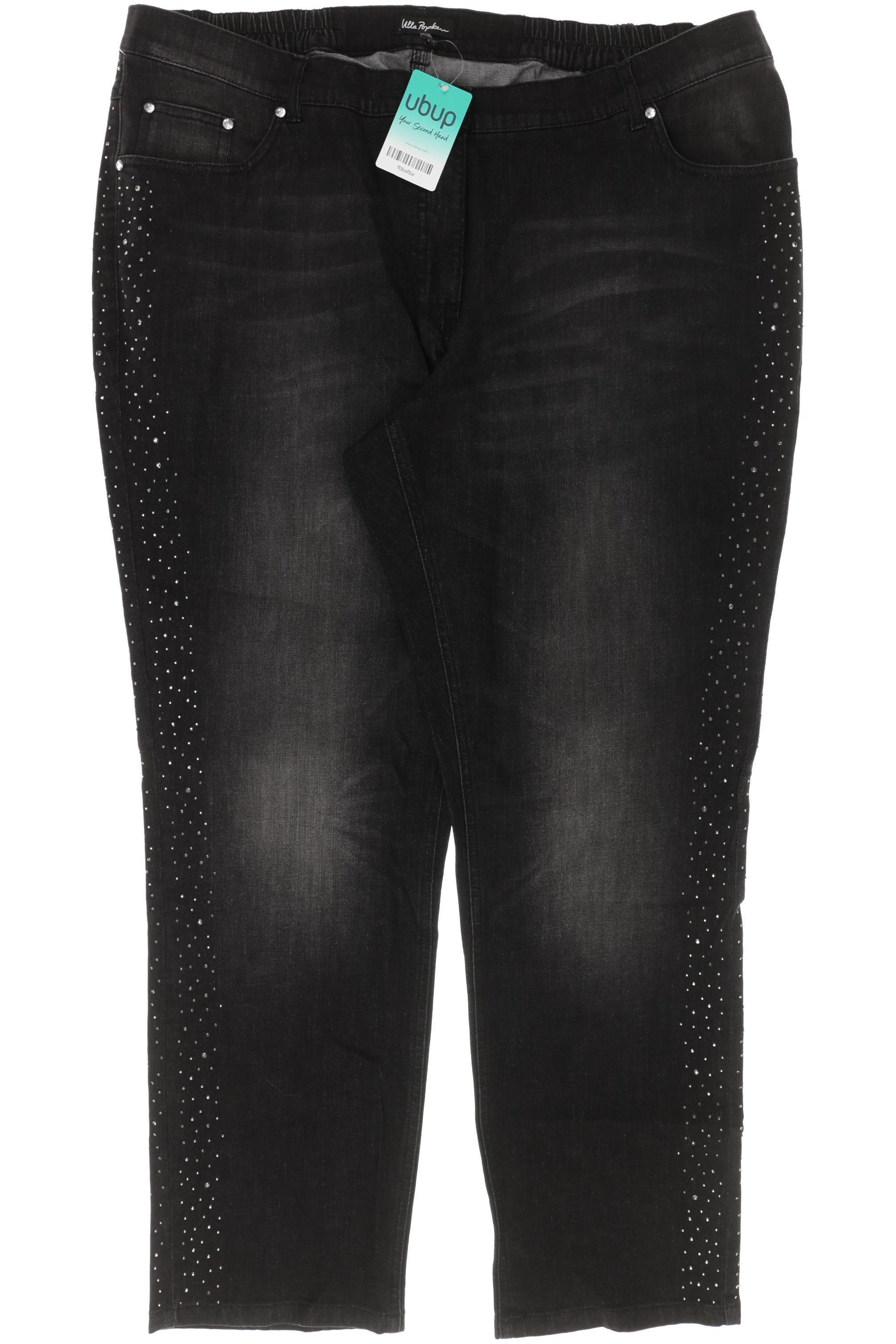 

Ulla Popken Damen Jeans, schwarz, Gr. 52