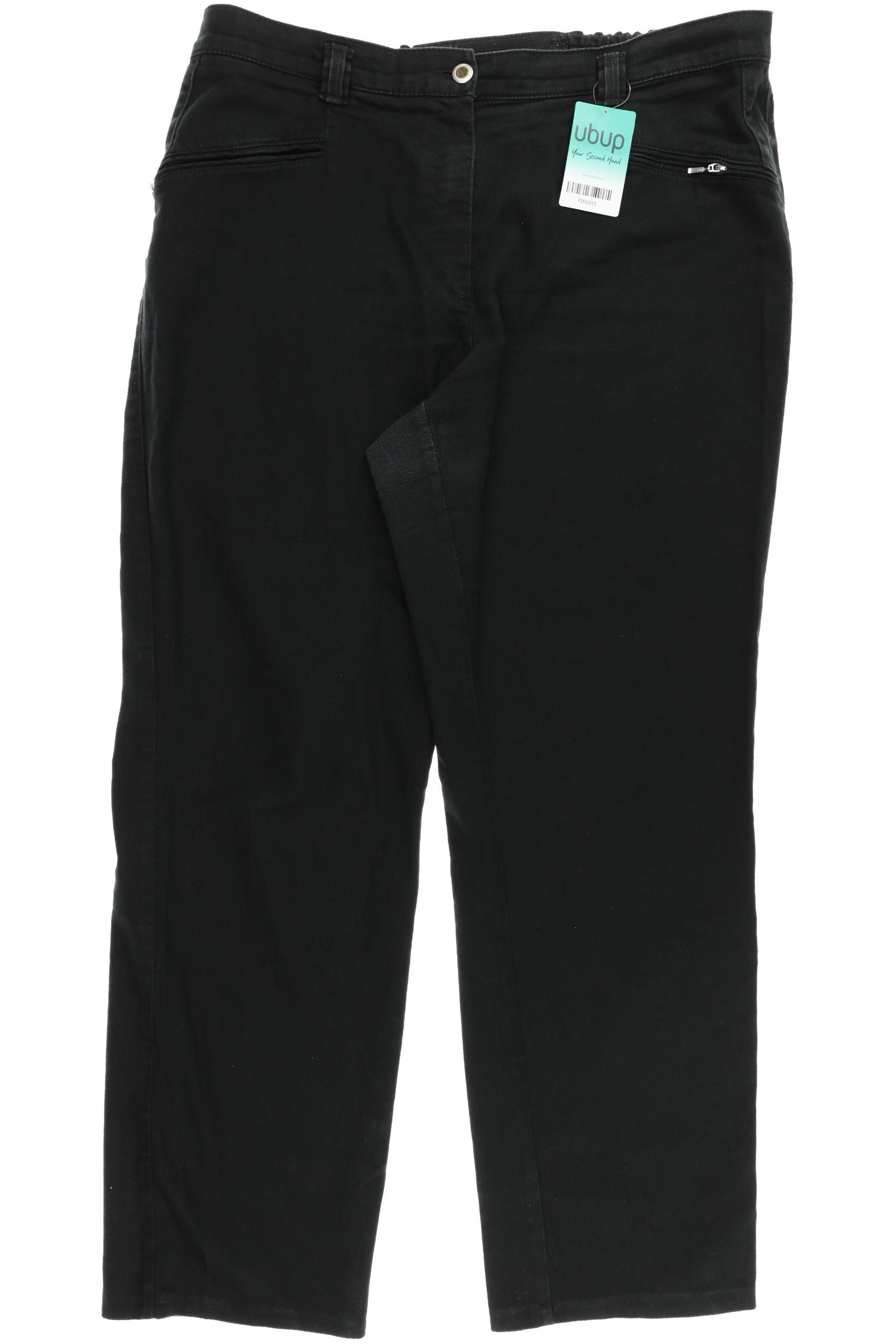 

Ulla Popken Damen Jeans, schwarz, Gr. 48