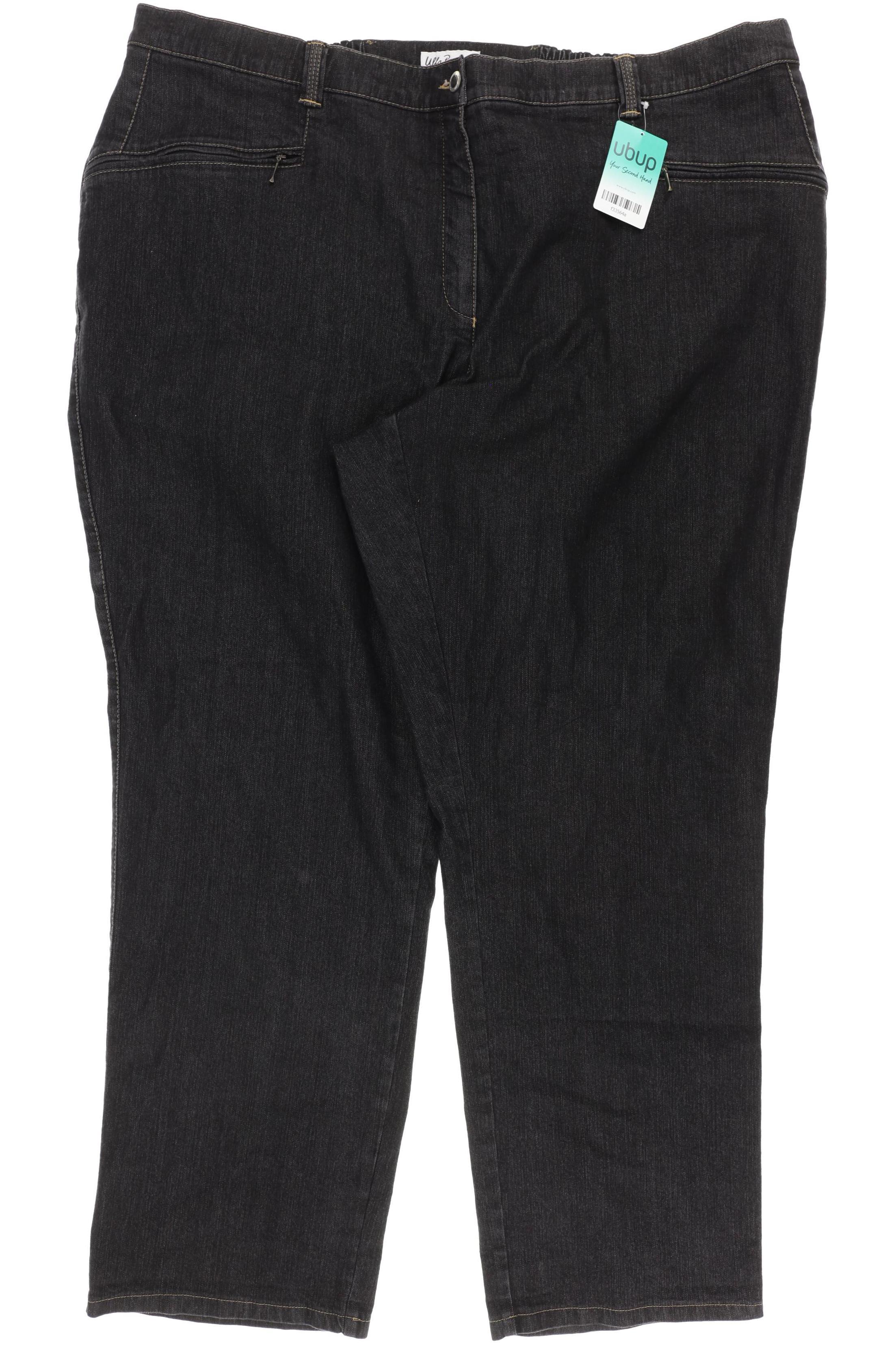 

Ulla Popken Damen Jeans, schwarz, Gr. 58
