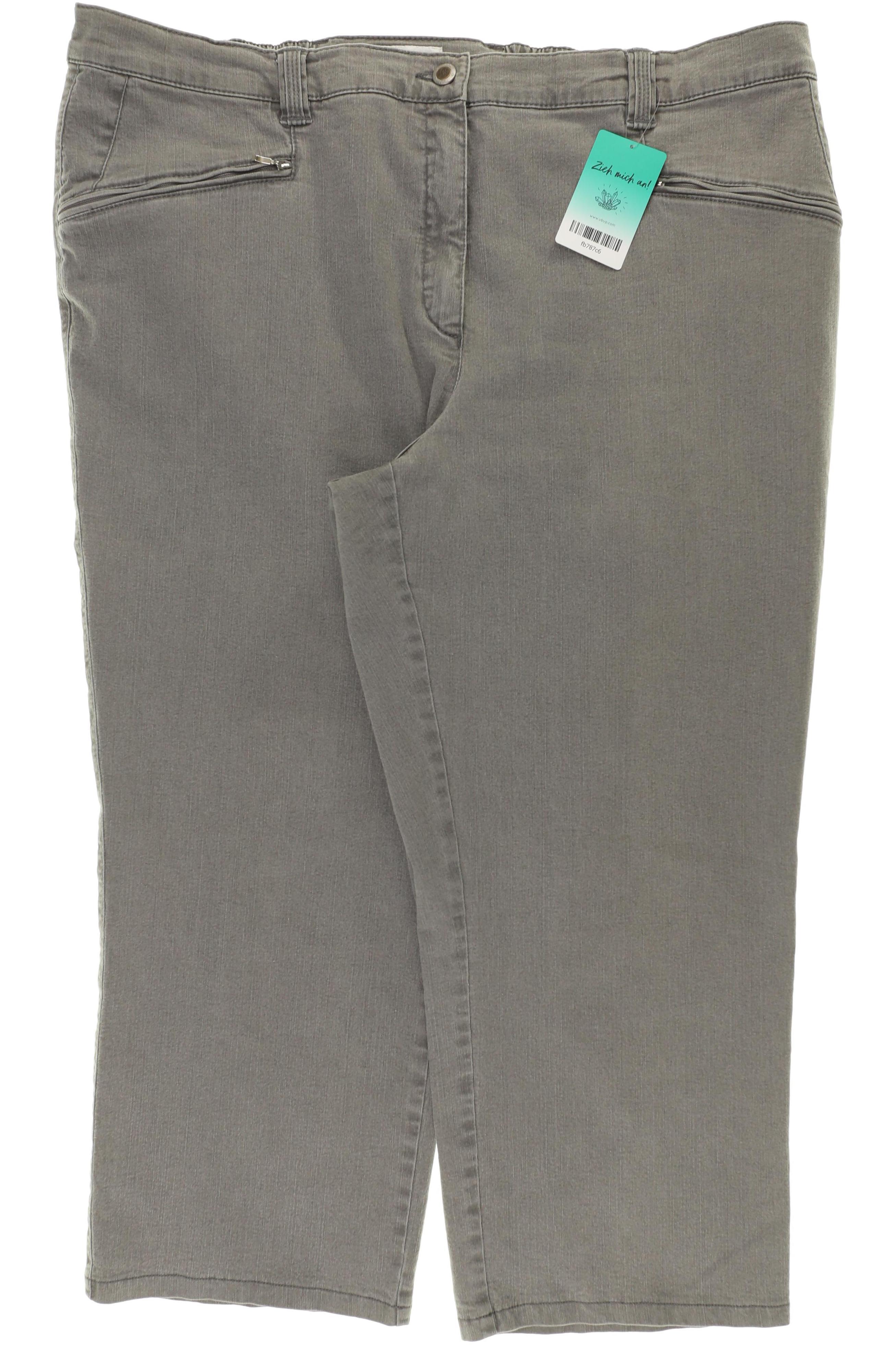 

Ulla Popken Damen Jeans, grau, Gr. 50