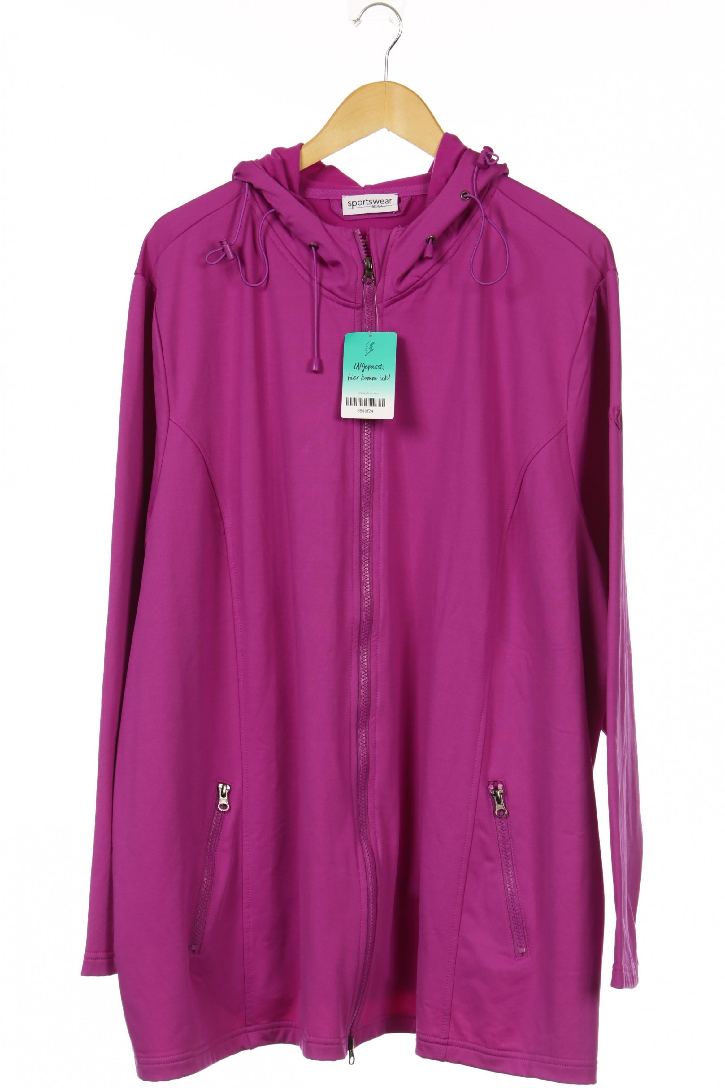 

Ulla Popken Damen Kapuzenpullover, lila, Gr. 54