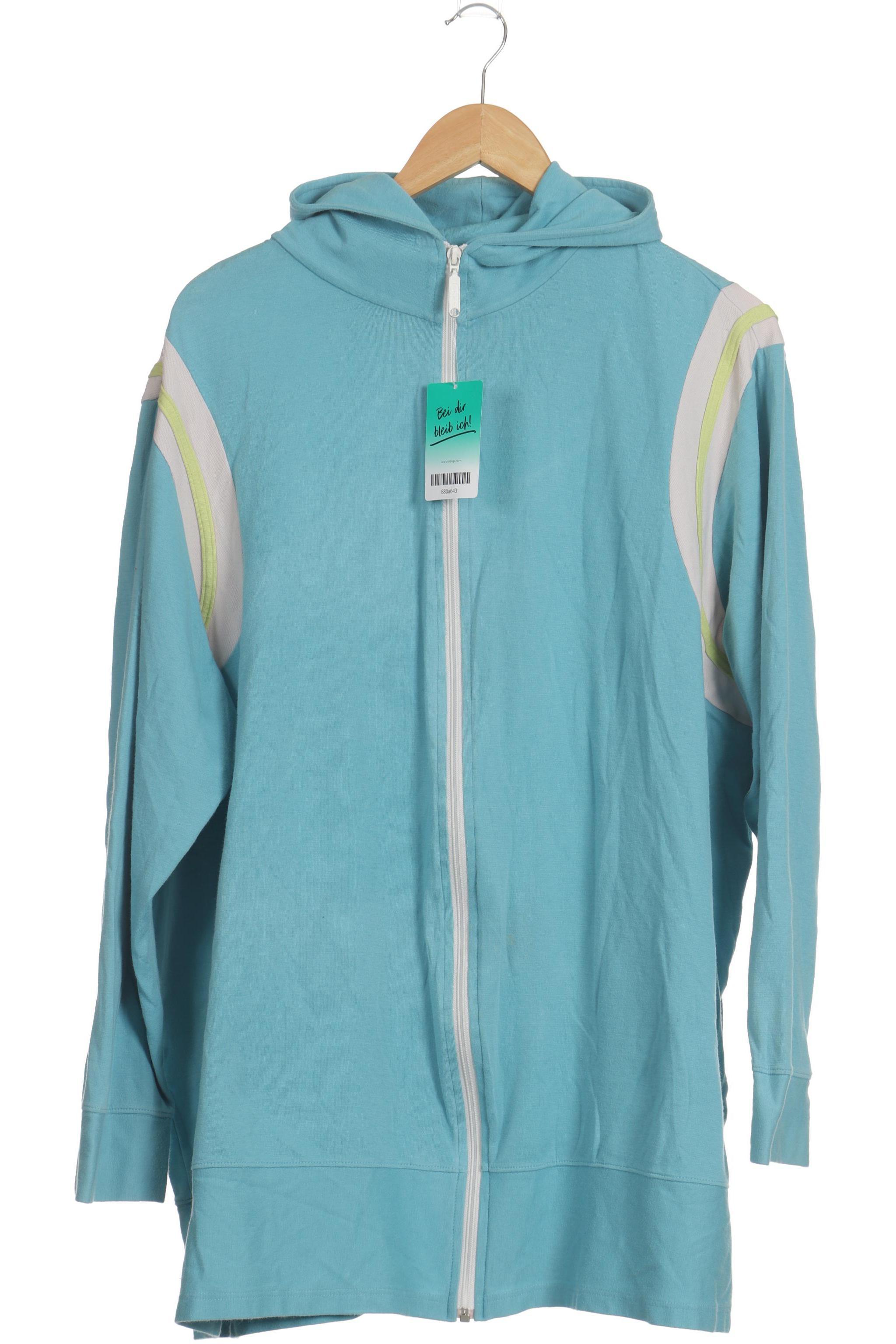 

Ulla Popken Damen Kapuzenpullover, türkis, Gr. 54