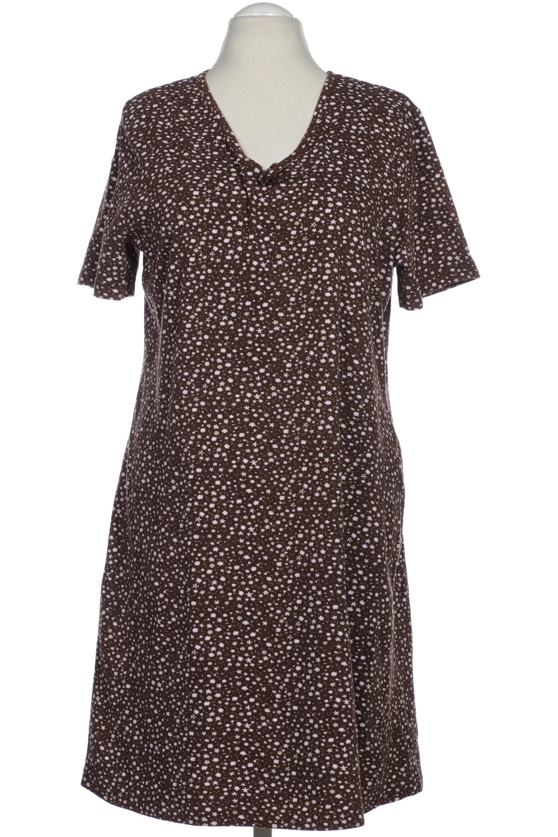 

Ulla Popken Damen Kleid, braun, Gr. 46