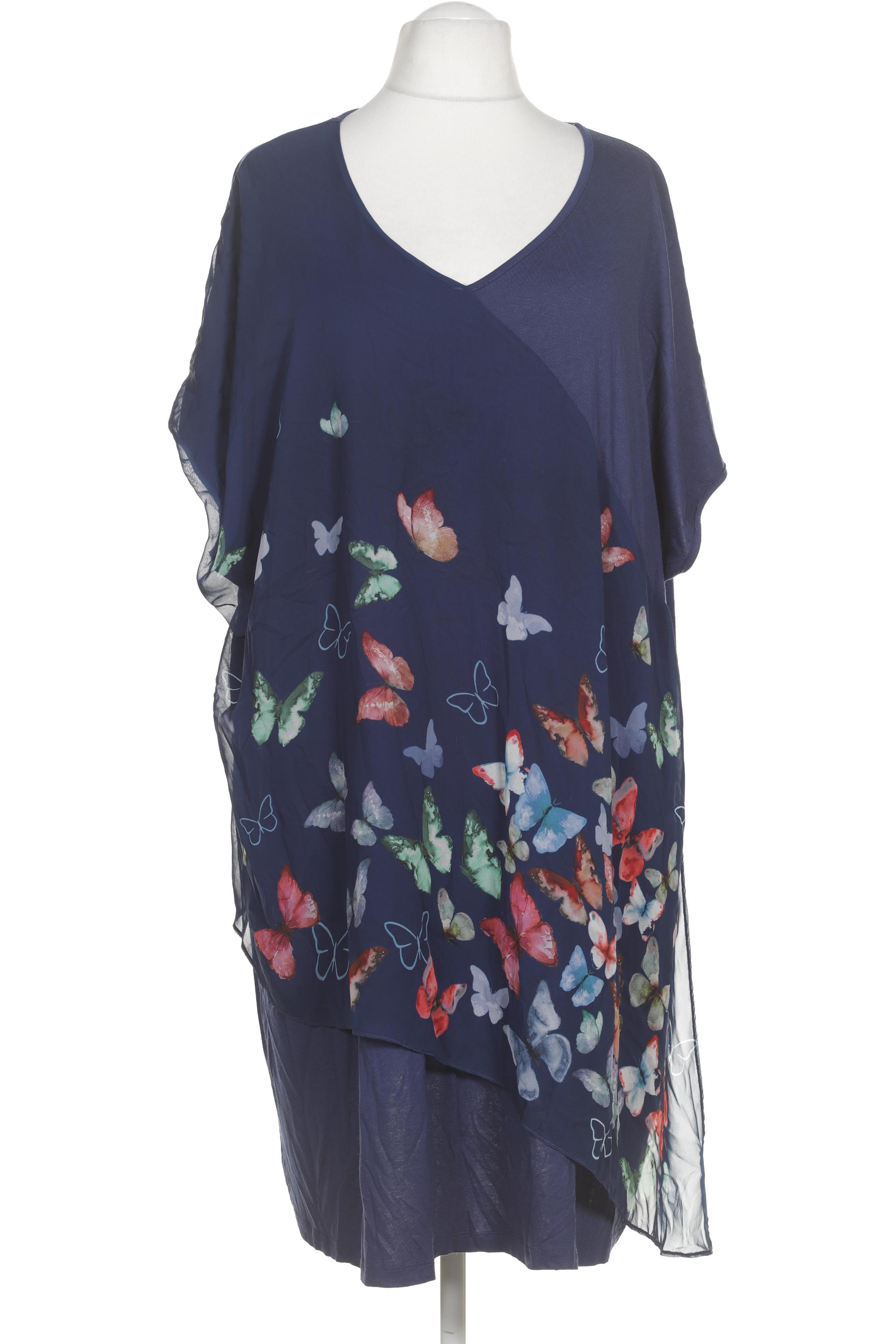 

Ulla Popken Damen Kleid, blau, Gr. 58