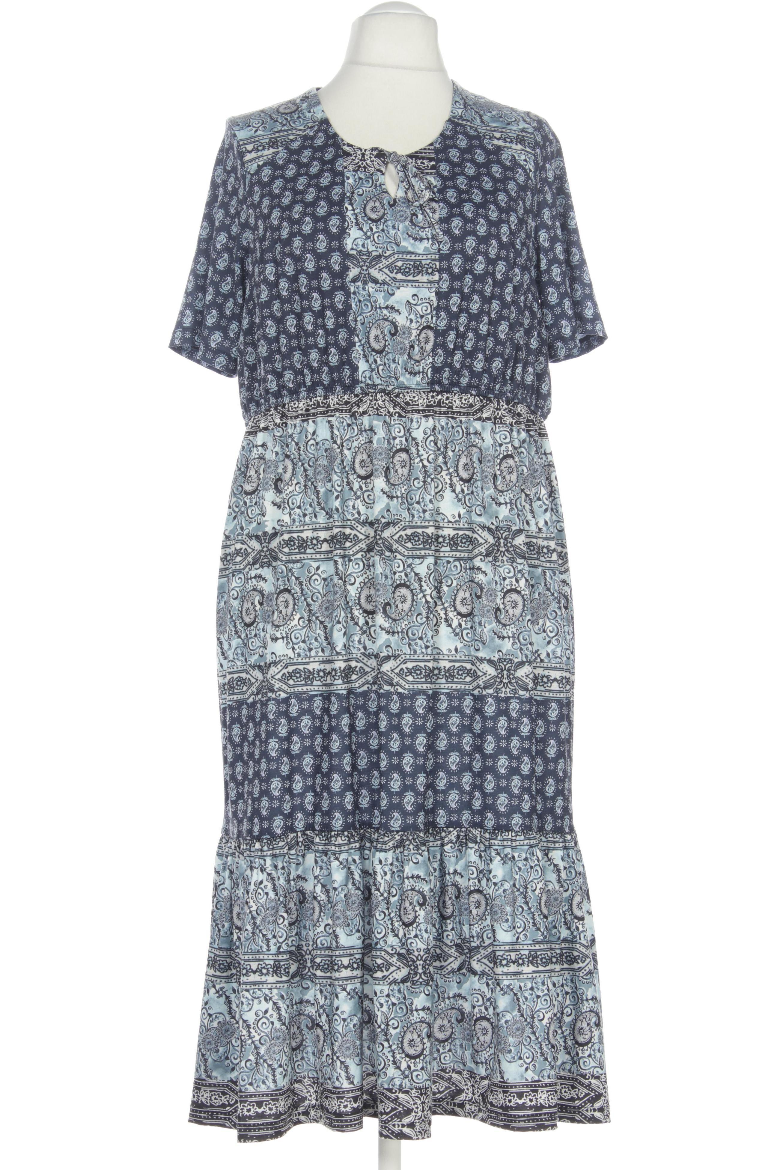 

Ulla Popken Damen Kleid, blau, Gr. 46