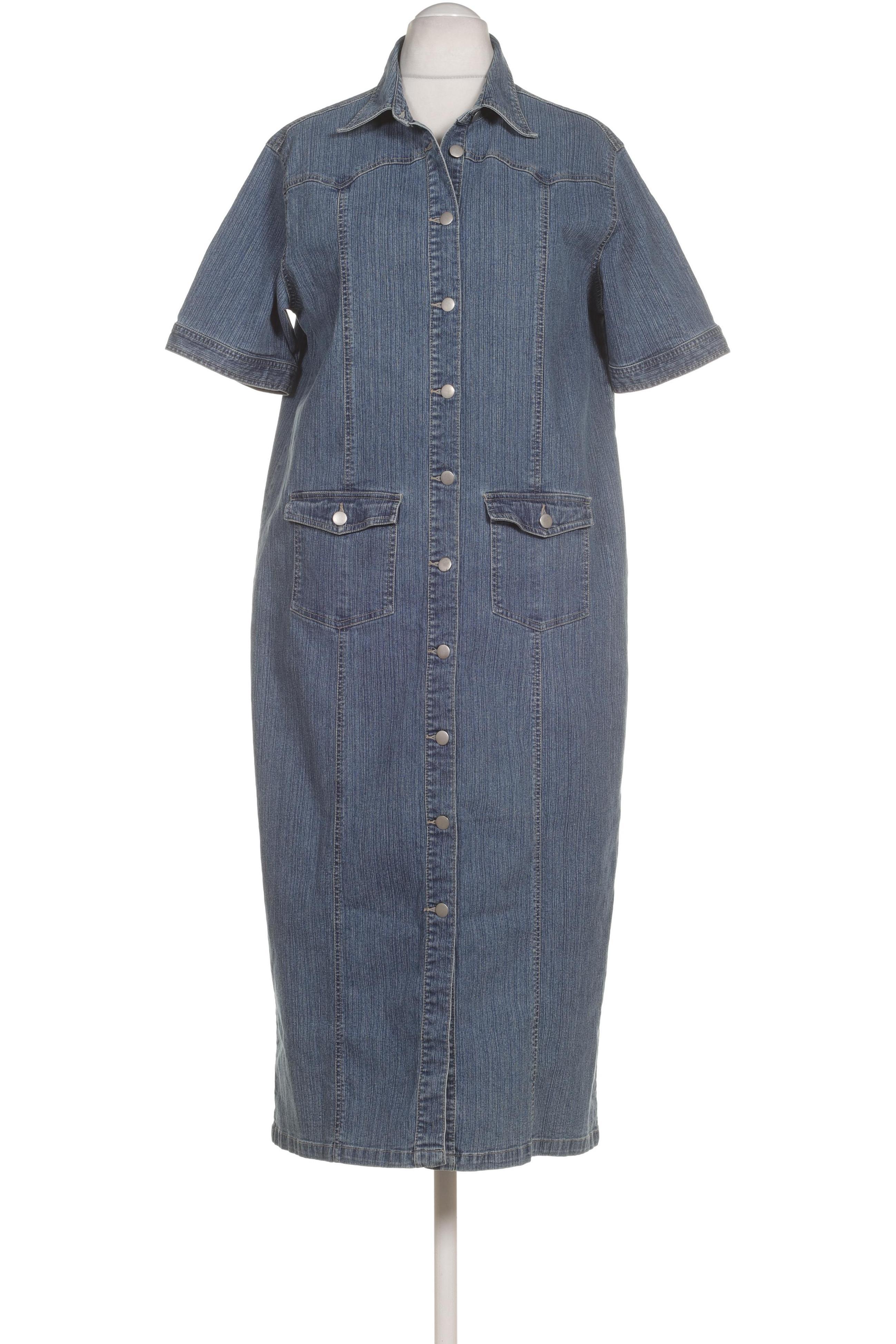 

Ulla Popken Damen Kleid, blau, Gr. 50