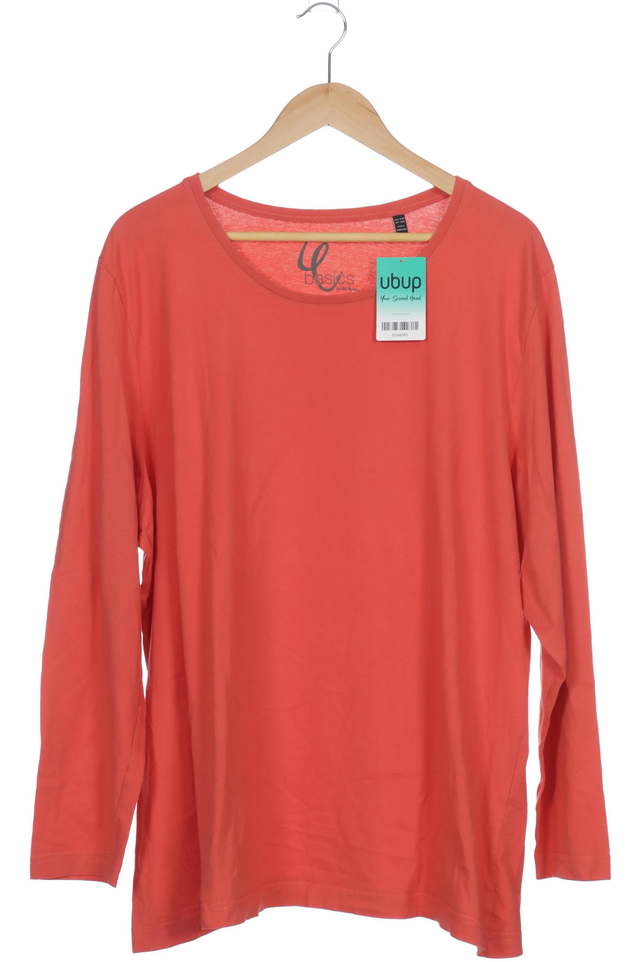 

Ulla Popken Damen Langarmshirt, pink, Gr. 54