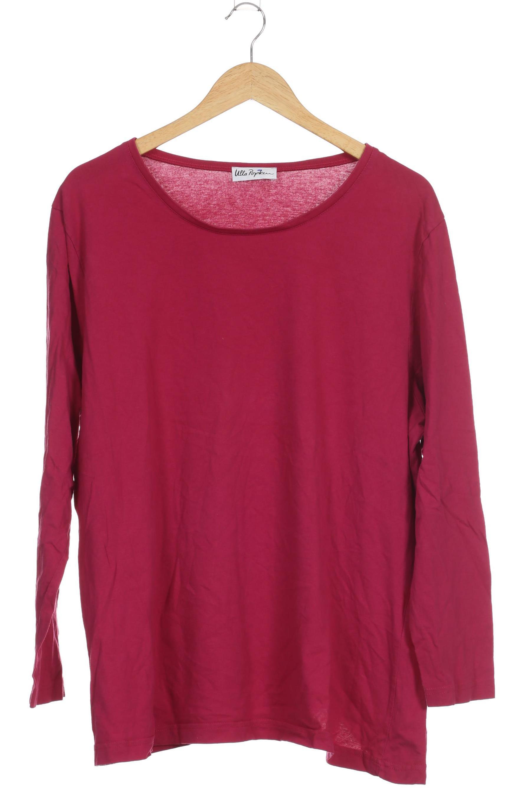 

Ulla Popken Damen Langarmshirt, pink, Gr. 54
