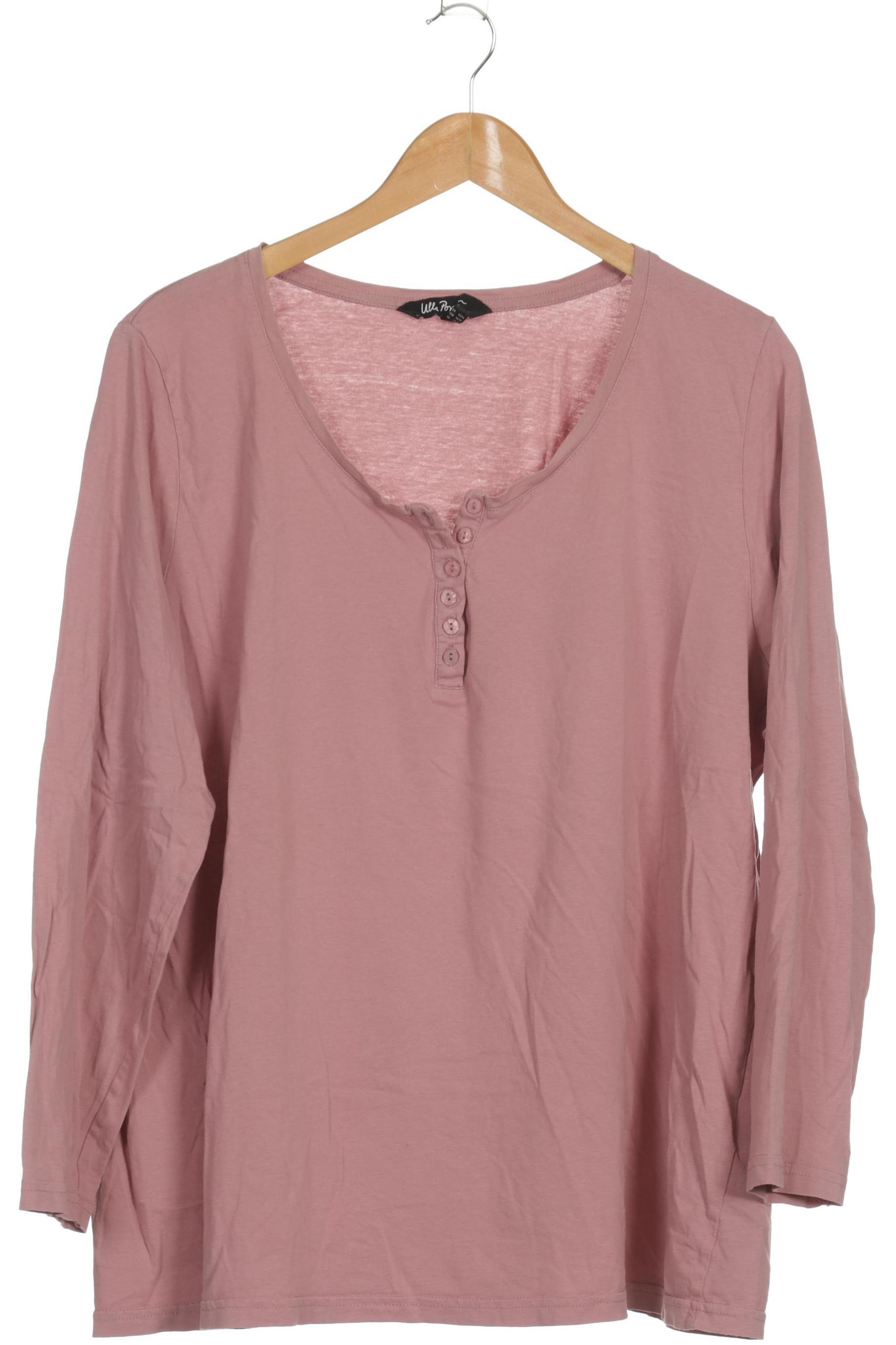 

Ulla Popken Damen Langarmshirt, pink, Gr. 50