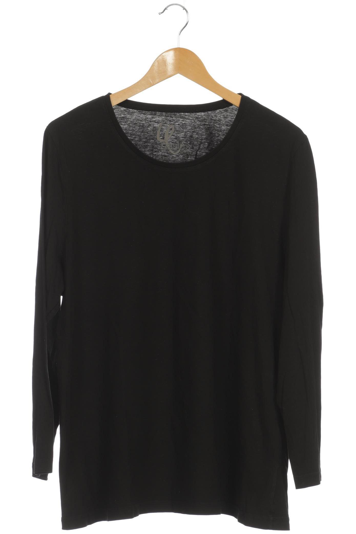 

Ulla Popken Damen Langarmshirt, schwarz, Gr. 52