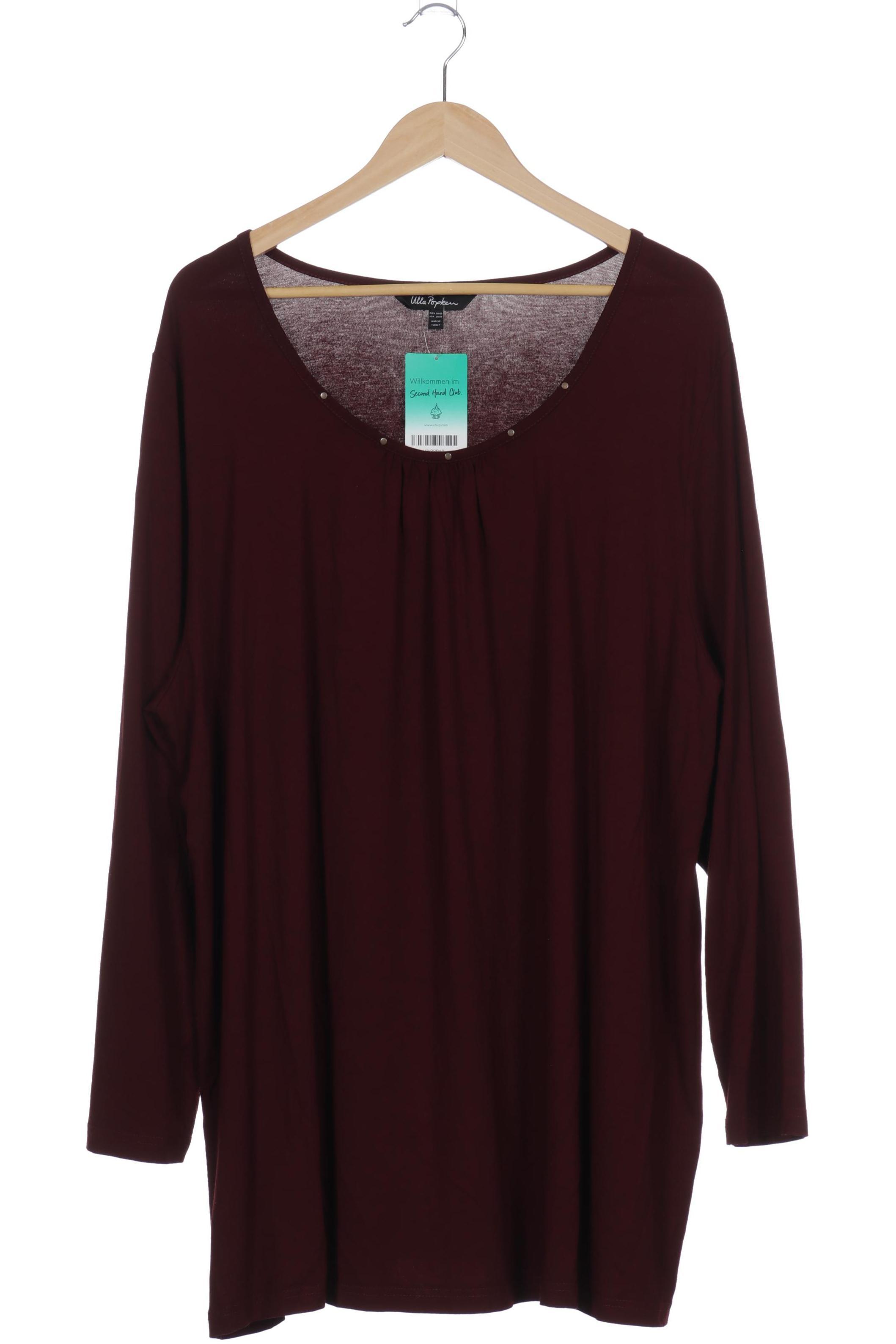 

Ulla Popken Damen Langarmshirt, rot, Gr. 50