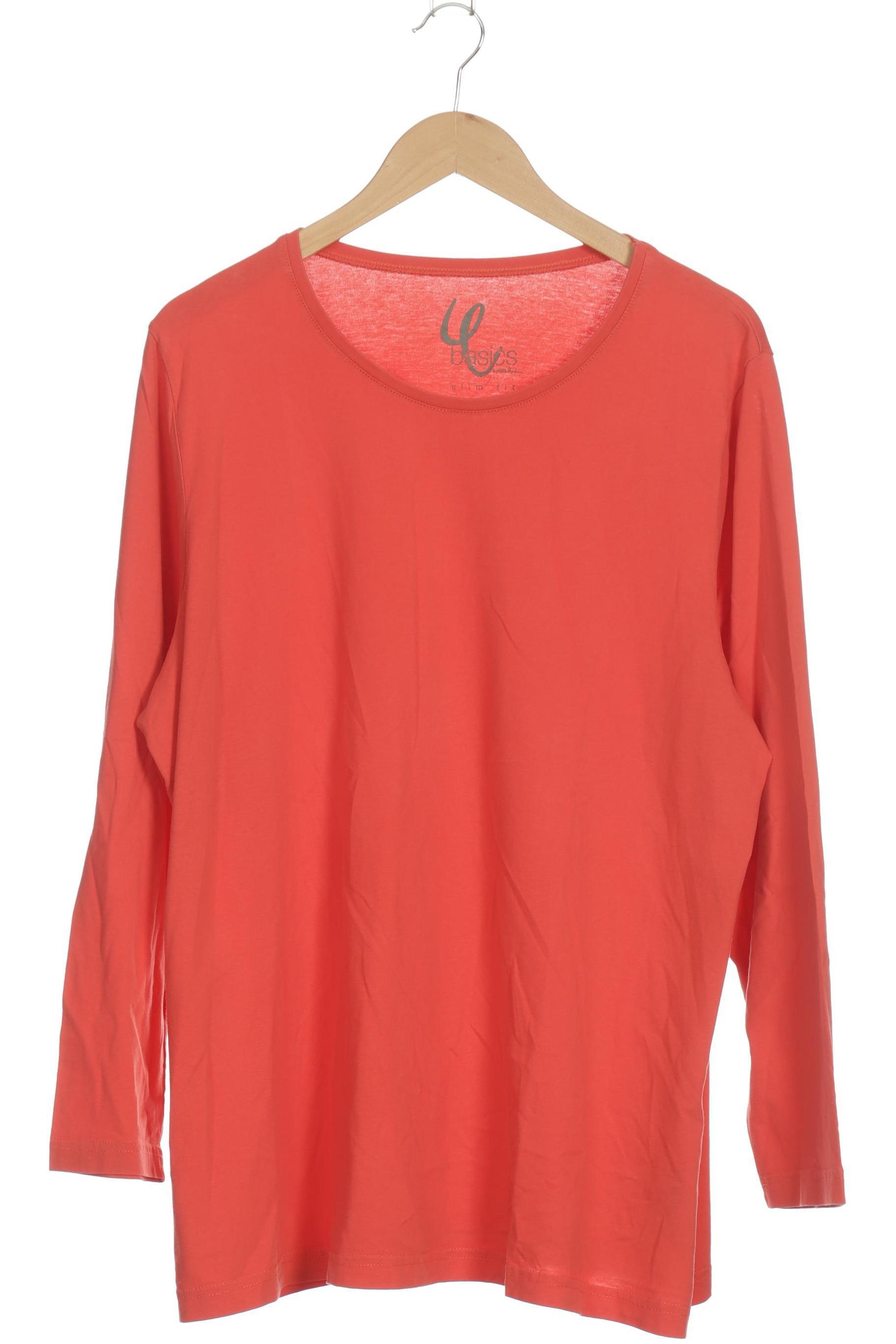 

Ulla Popken Damen Langarmshirt, rot, Gr. 50