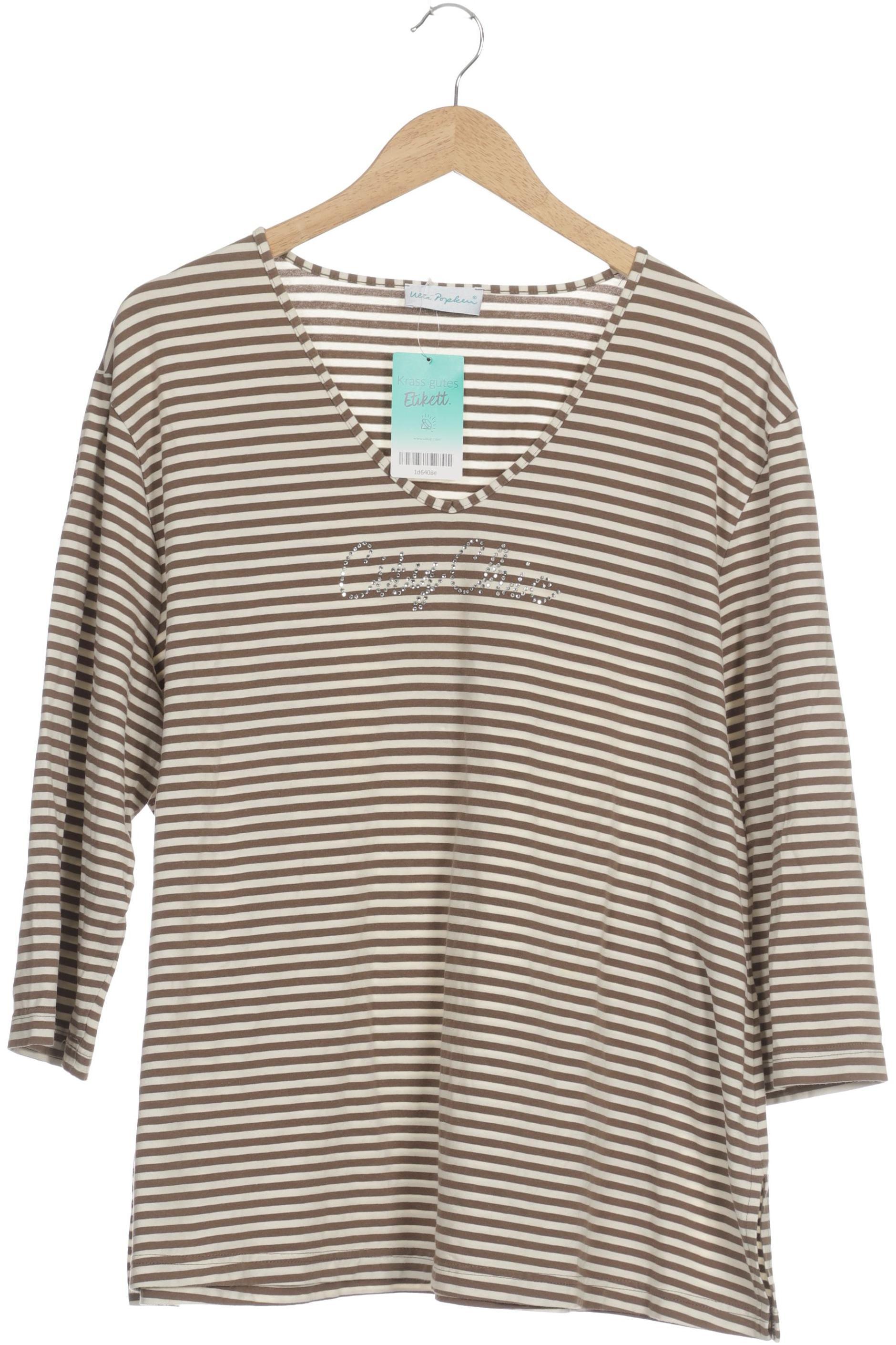 

Ulla Popken Damen Langarmshirt, beige, Gr.