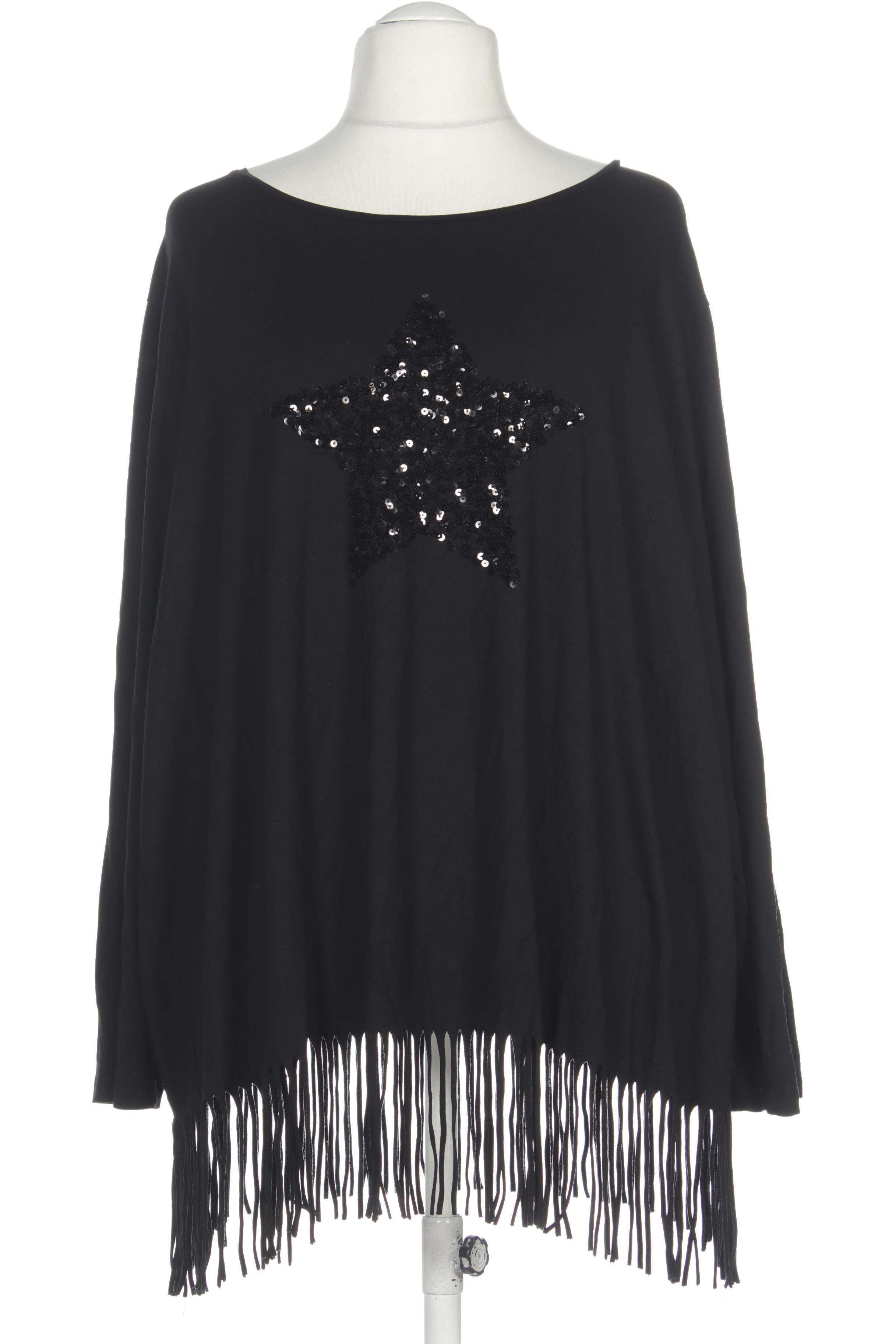 

Ulla Popken Damen Langarmshirt, schwarz, Gr. 58