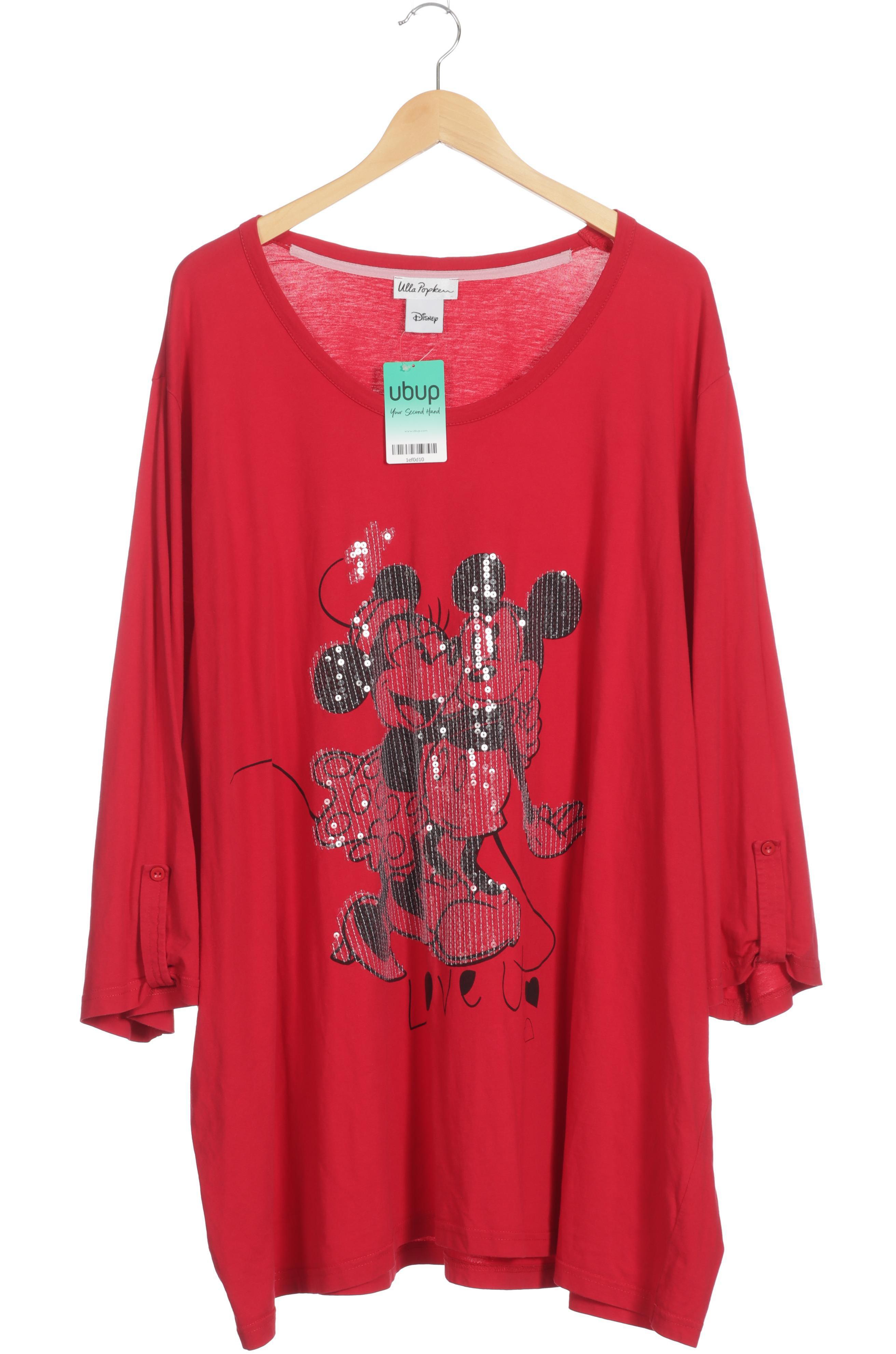 

Ulla Popken Damen Langarmshirt, rot, Gr. 58