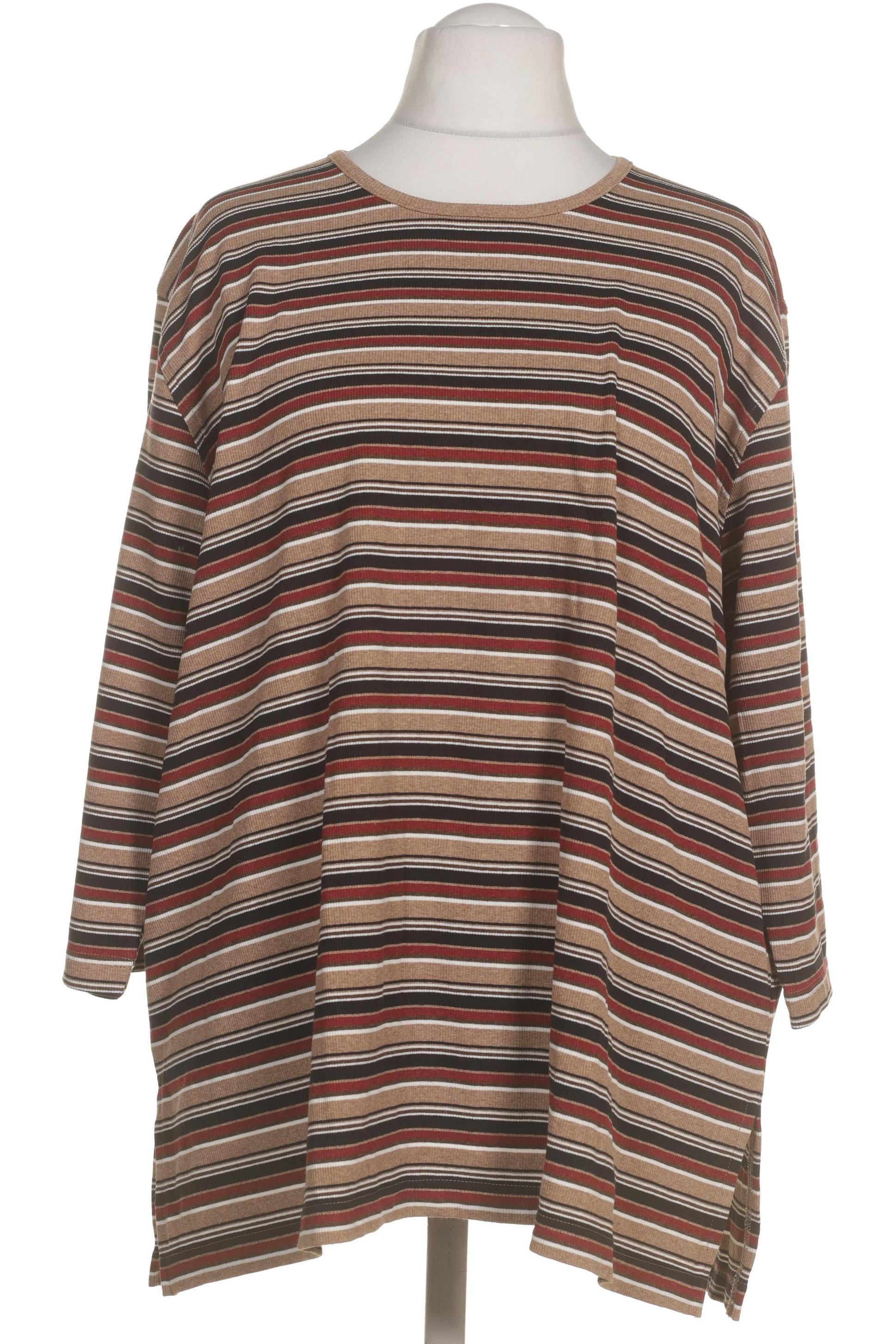 

Ulla Popken Damen Langarmshirt, braun, Gr. 54